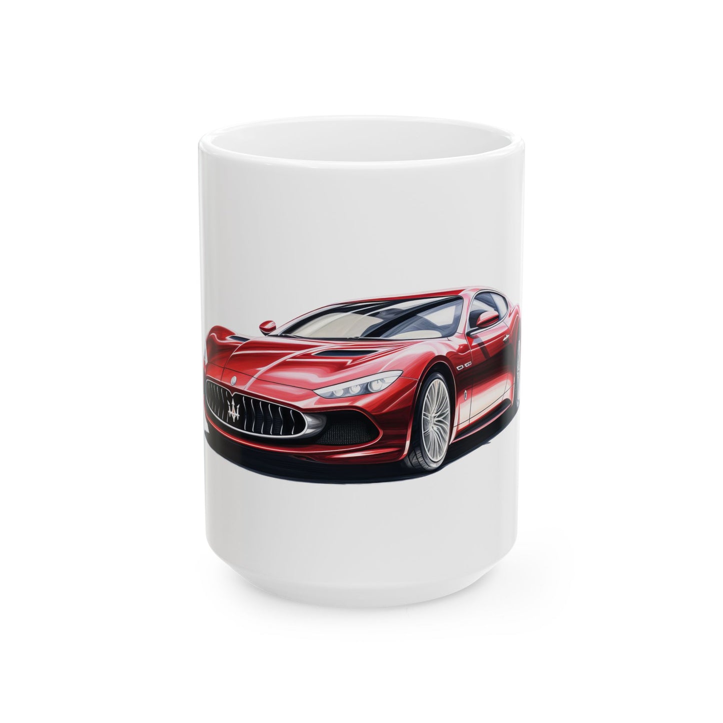 Princess Grace Luxury Sports Car Ceramic Mug Perfect for Car Enthusiasts, 11oz & 15oz Options