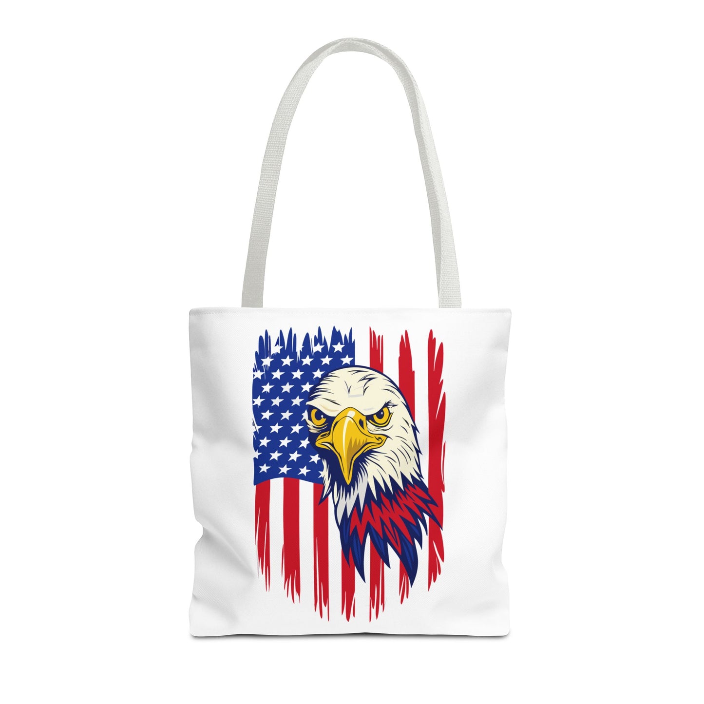 Princess Grace Patriotic Eagle Tote Bag American Flag Design