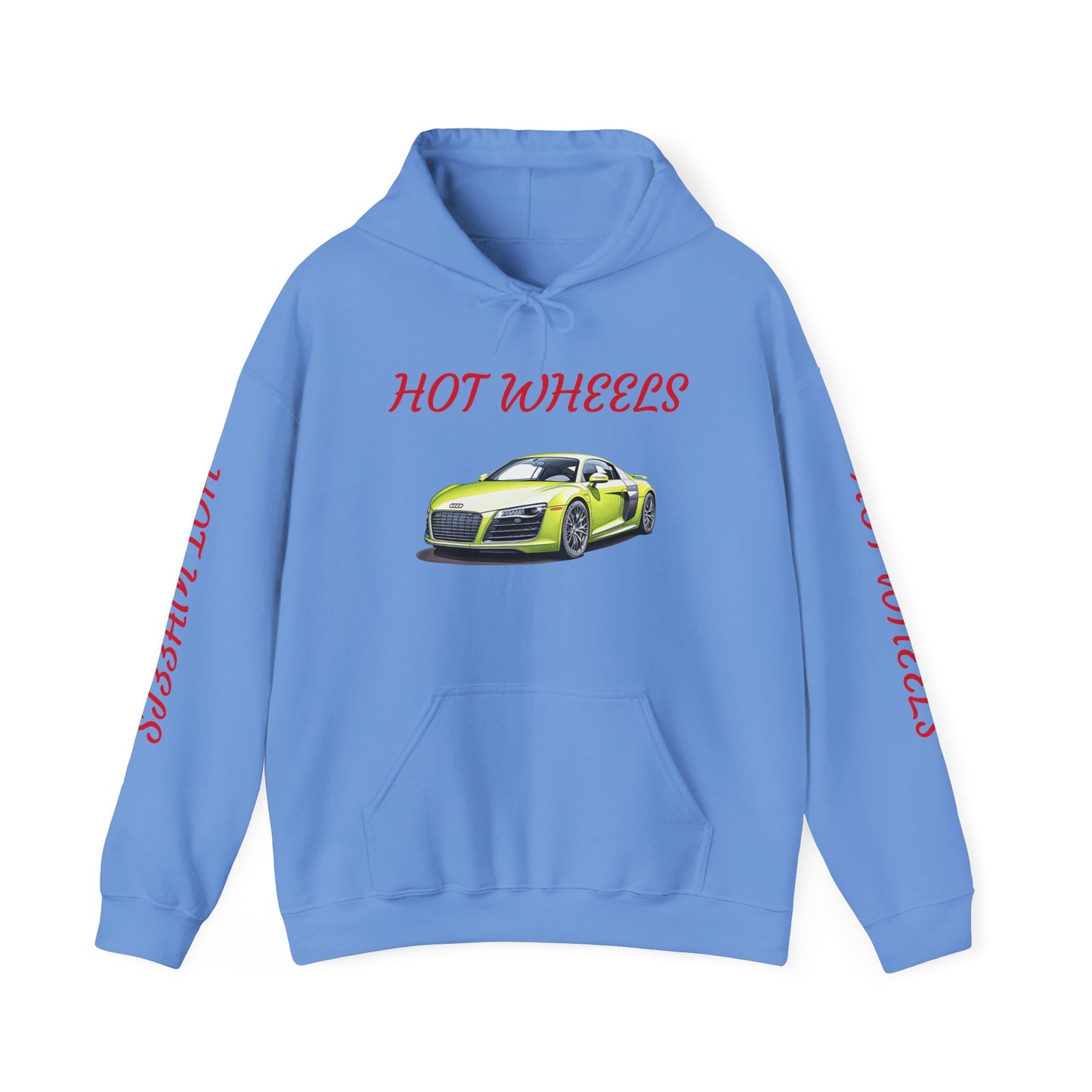 Princess Grace Hot Wheels Unisex Hooded Sweatshirt Cool Car Design for Auto Enthusiasts