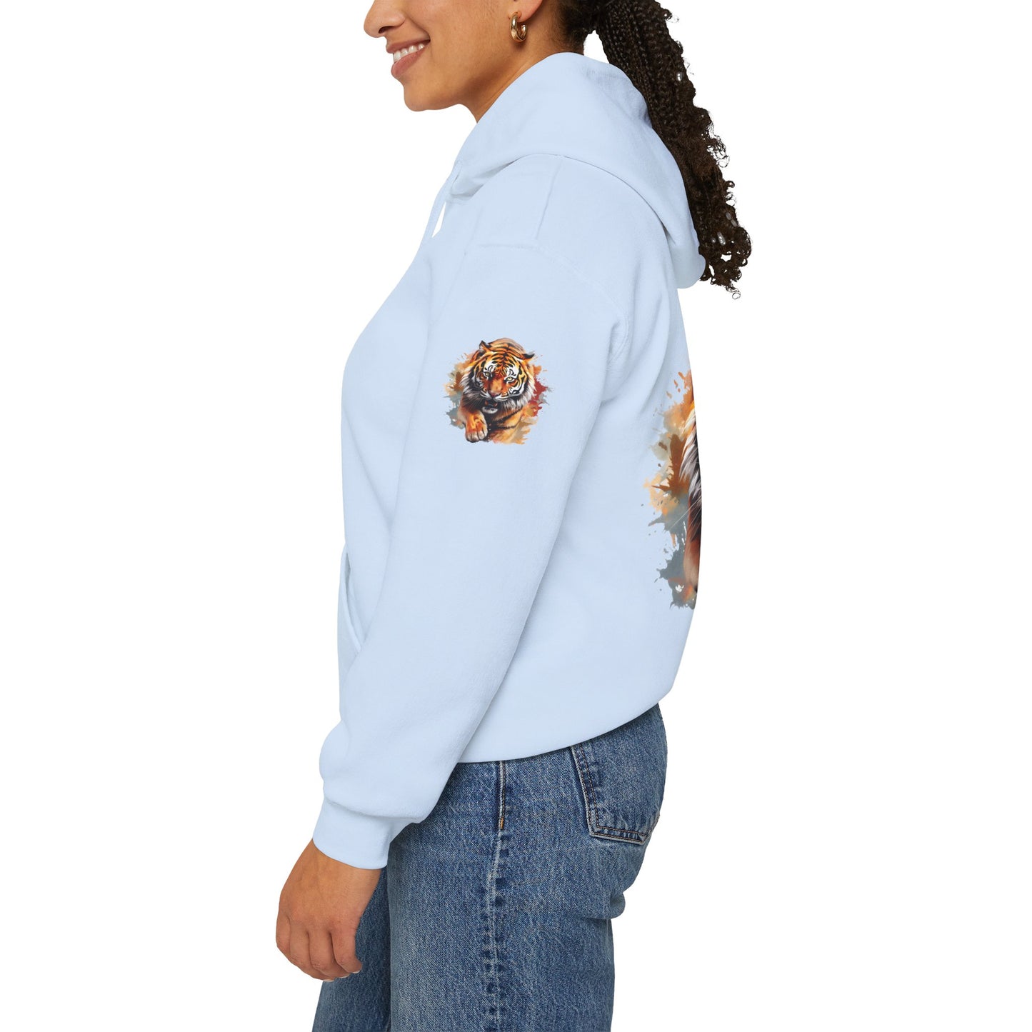 Princess Grace Survive Tiger Unisex Heavy Blend Hoodie Fierce & Inspirational Sweatshirt
