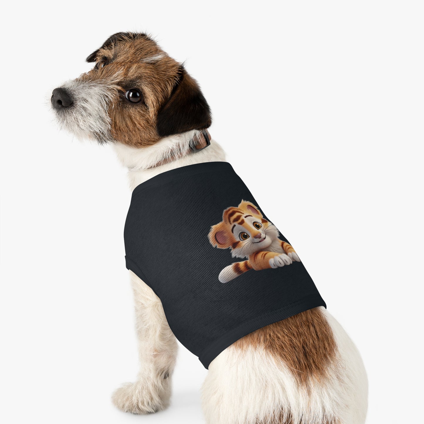 Princess Grace CUTE Tiger Print Pet Tank Top Fun Summer Outfit for Cats and Small Dogs