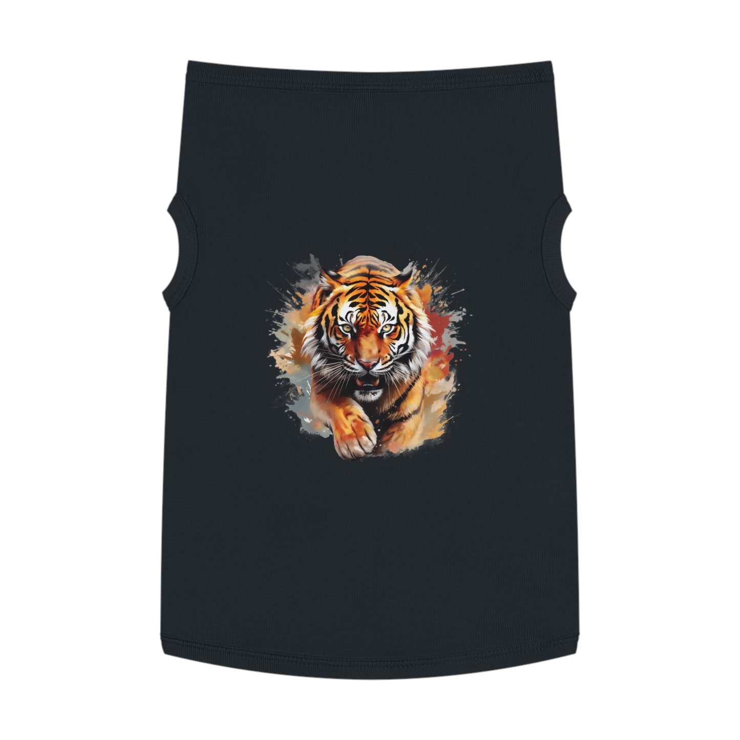 Princess Grace CUTE Wild Tiger Pet Tank Top Stylish Animal Print for Trendy Pets