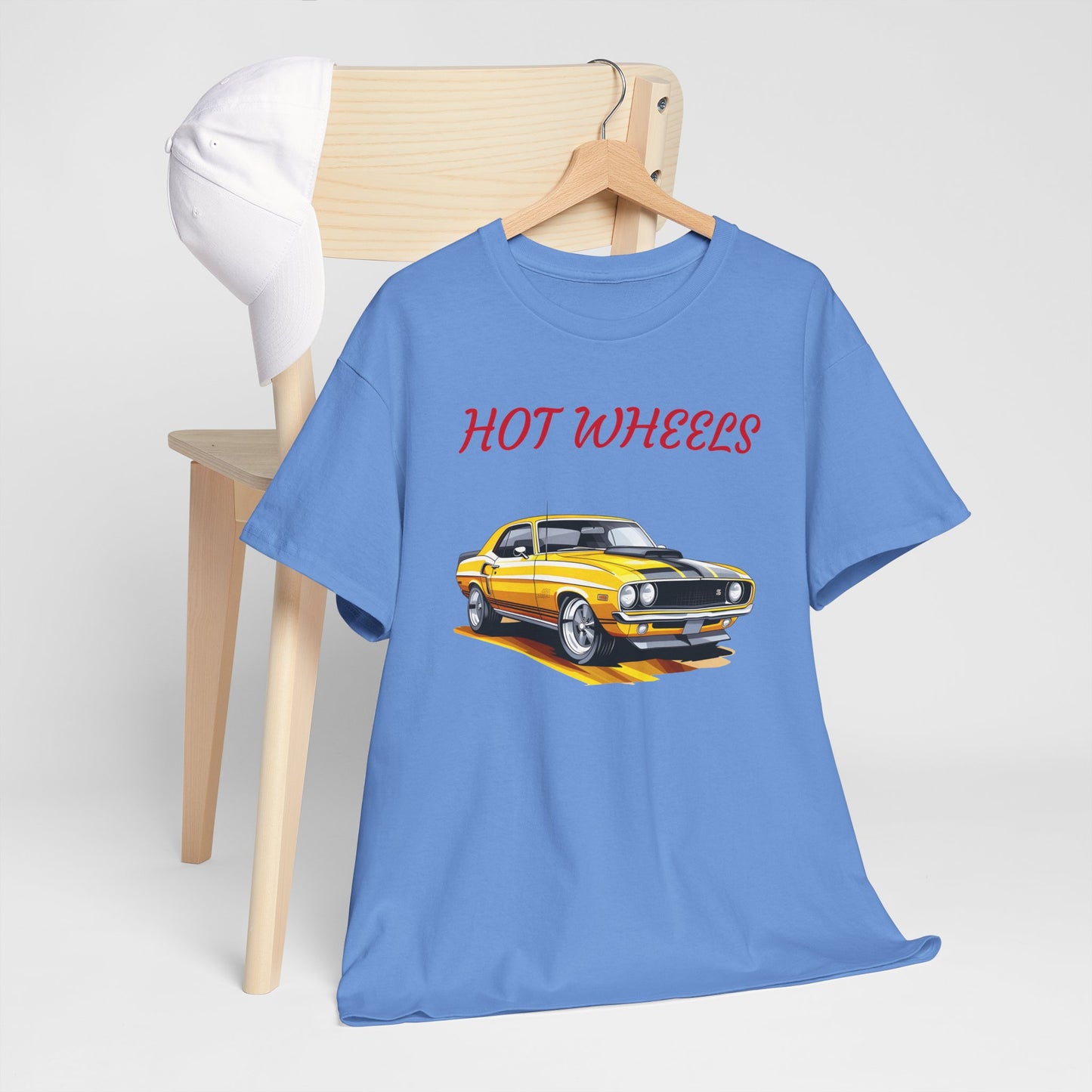 Princess Grace Vintage Hot Wheels Unisex Heavy Cotton Tee Classic Car Design