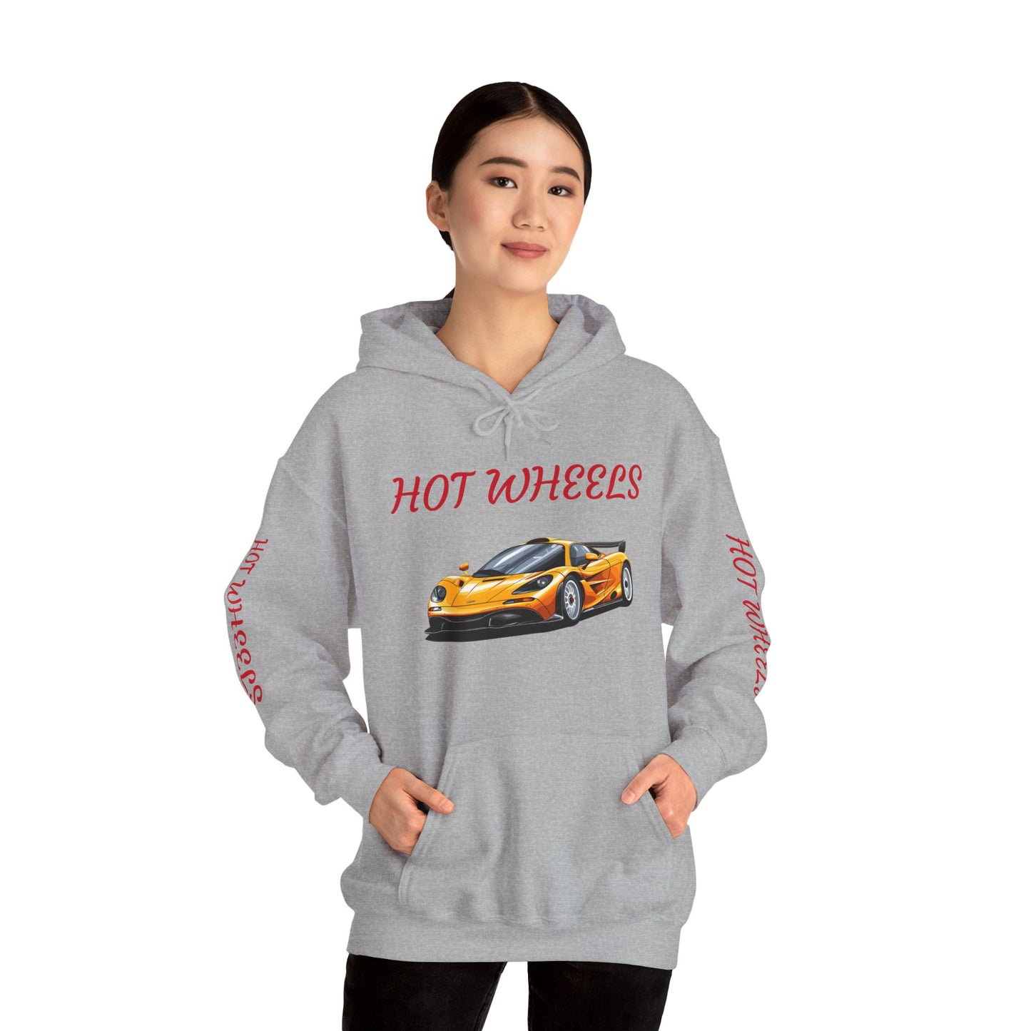 Princess Grace Hot Wheels Unisex Hooded Sweatshirt Stylish Gift for Car Lovers