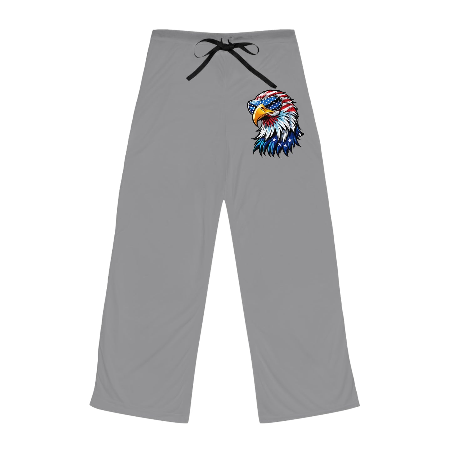 Princess Grace Patriotic Pajama Pants with Eagle Design Cozy & Stylish for Relaxing Nights