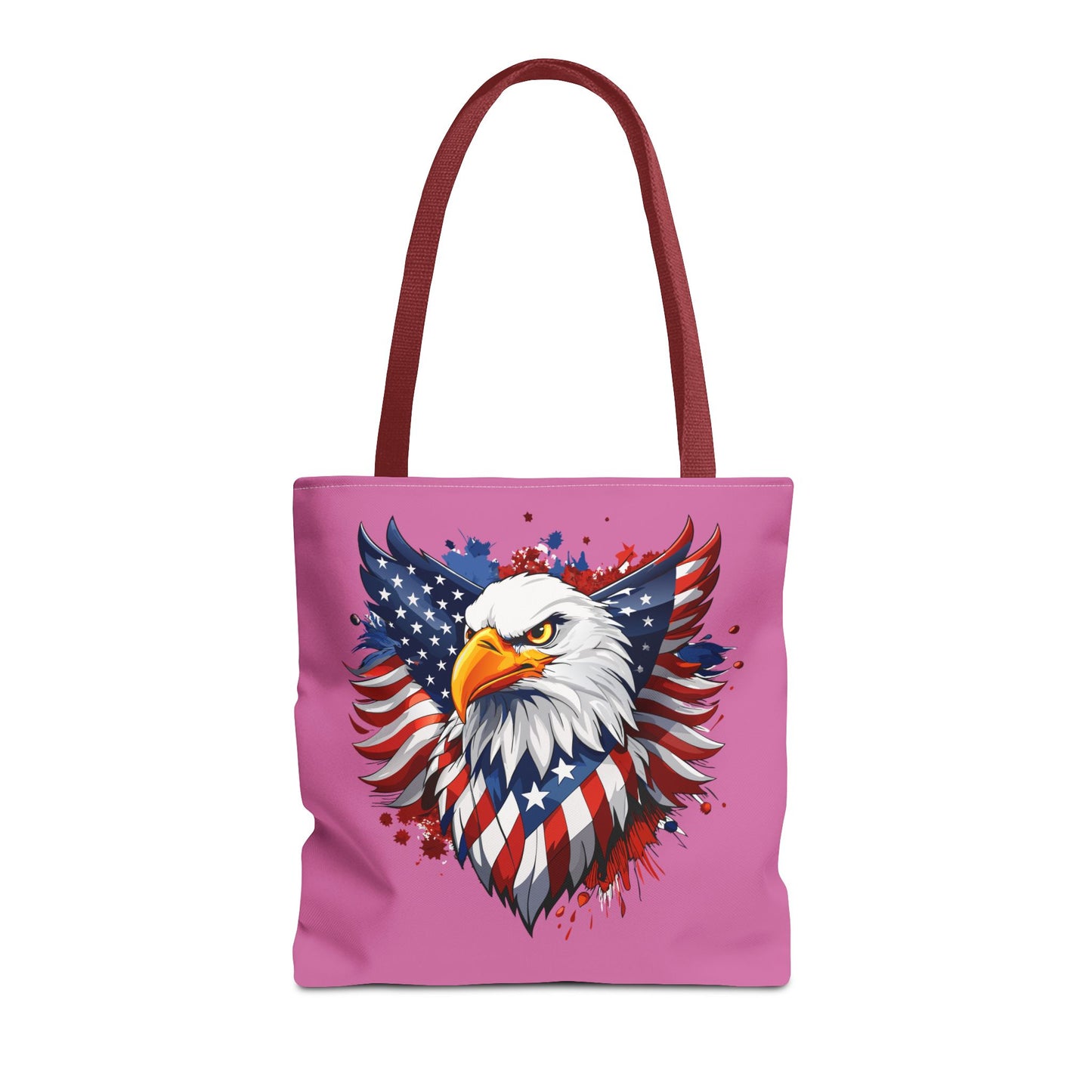 Princess Grace Patriotic Eagle Tote Bag American Spirit Design
