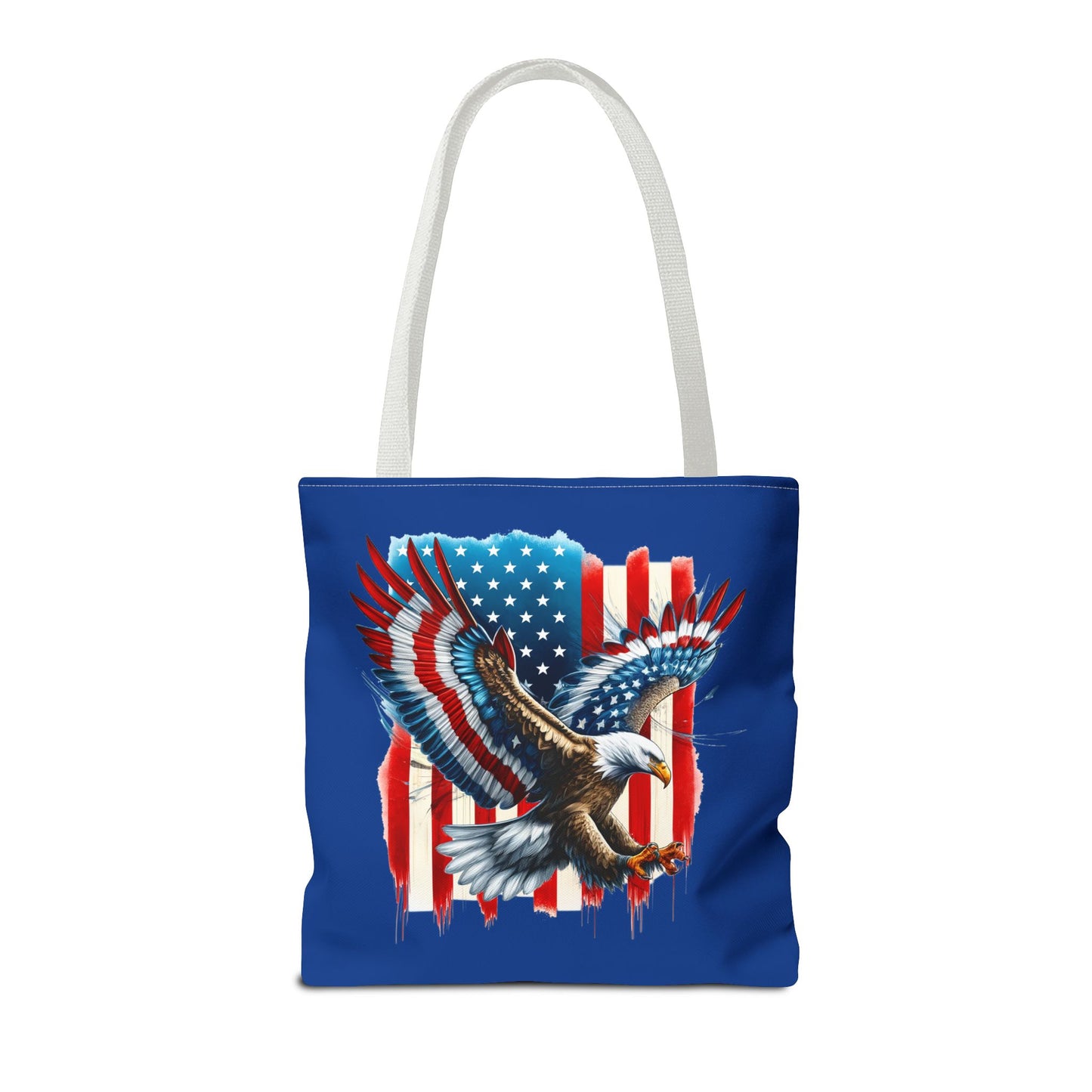 Princess Grace Patriotic Eagle Tote Bag American Flag Design