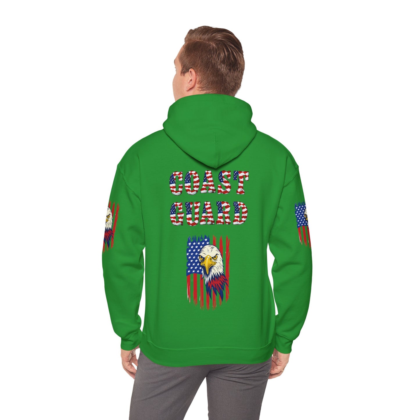 Princess Grace Patriotic Coast Guard Sweatshirt Unisex Heavy Blend Hoodie
