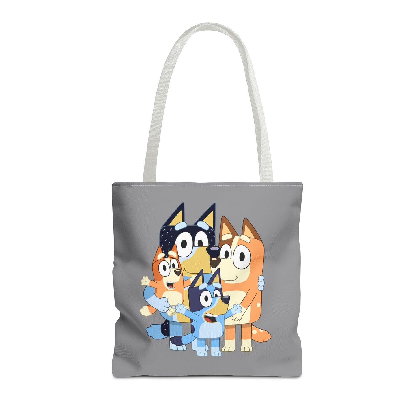 Princess Grace Cute Family Dogs Tote Bag Perfect for Dog Lovers and Kids Activities