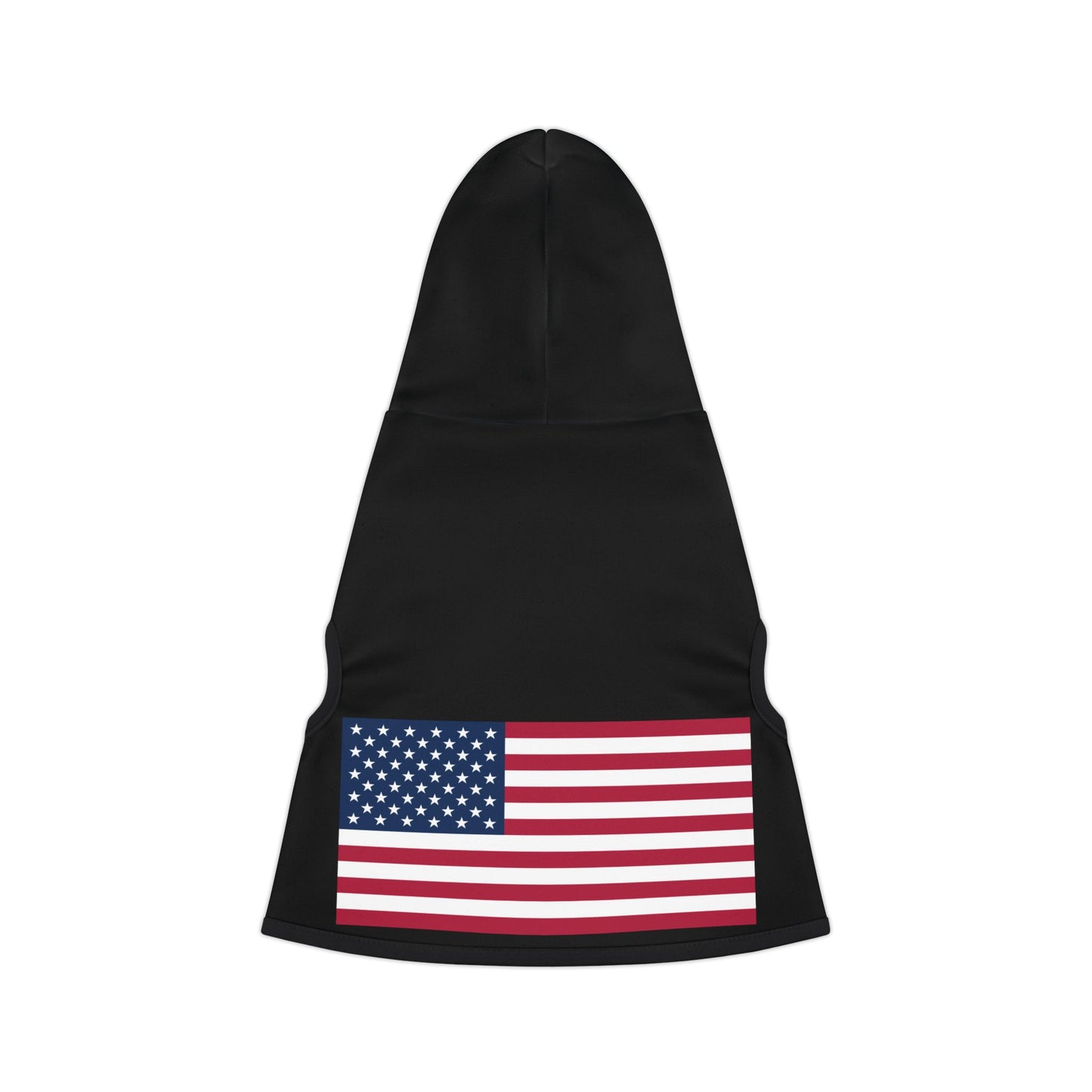 Princess Grace Patriotic Pet Hoodie American Flag Design for Stylish Pups