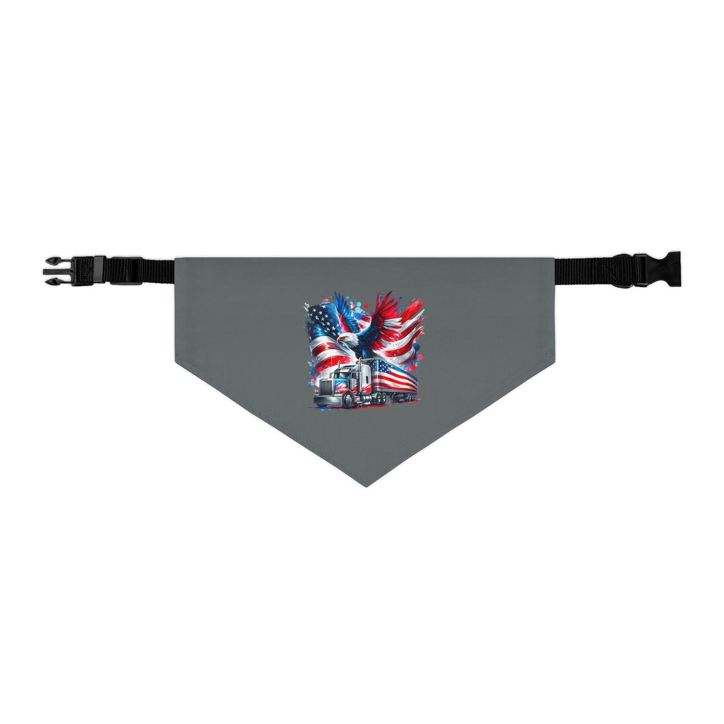 Princess Grace Patriotic Pet Bandana Collar Adjustable Dog Accessory for Celebrations