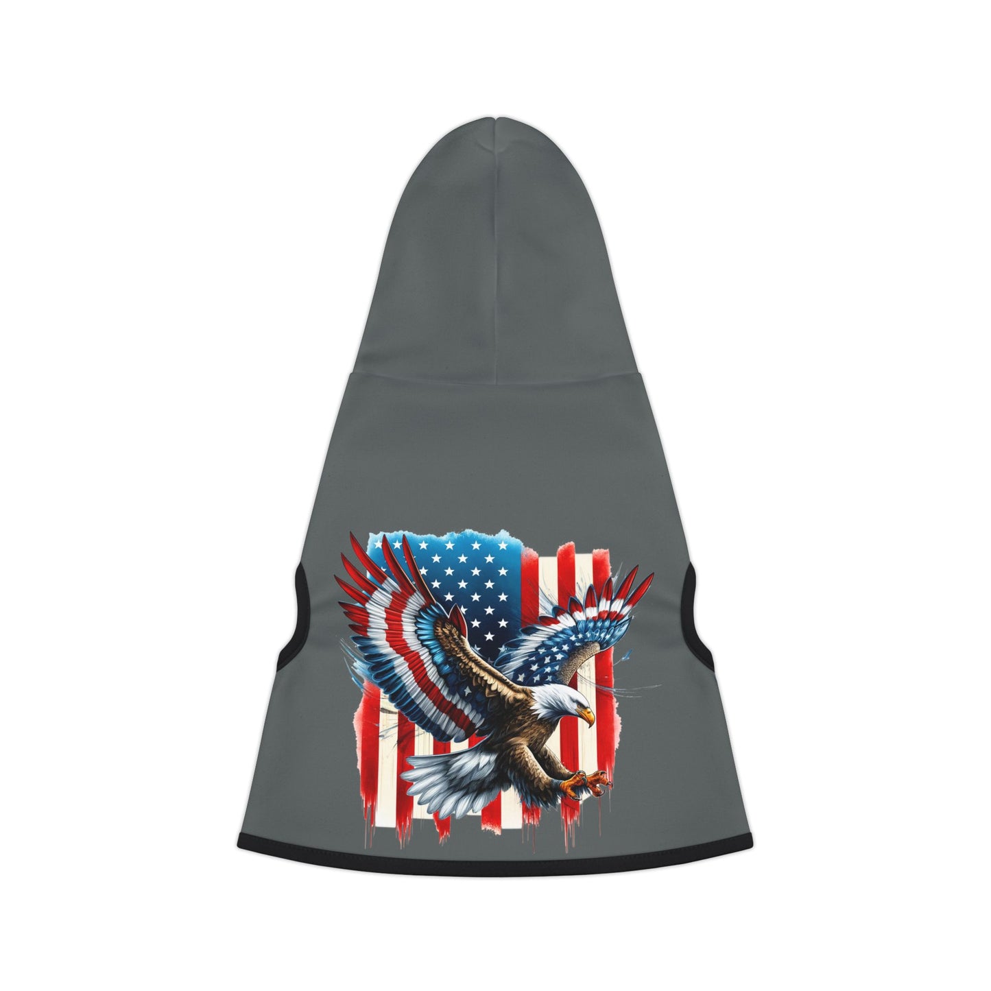 Princess Grace Patriotic Eagle Pet Hoodie for Dogs