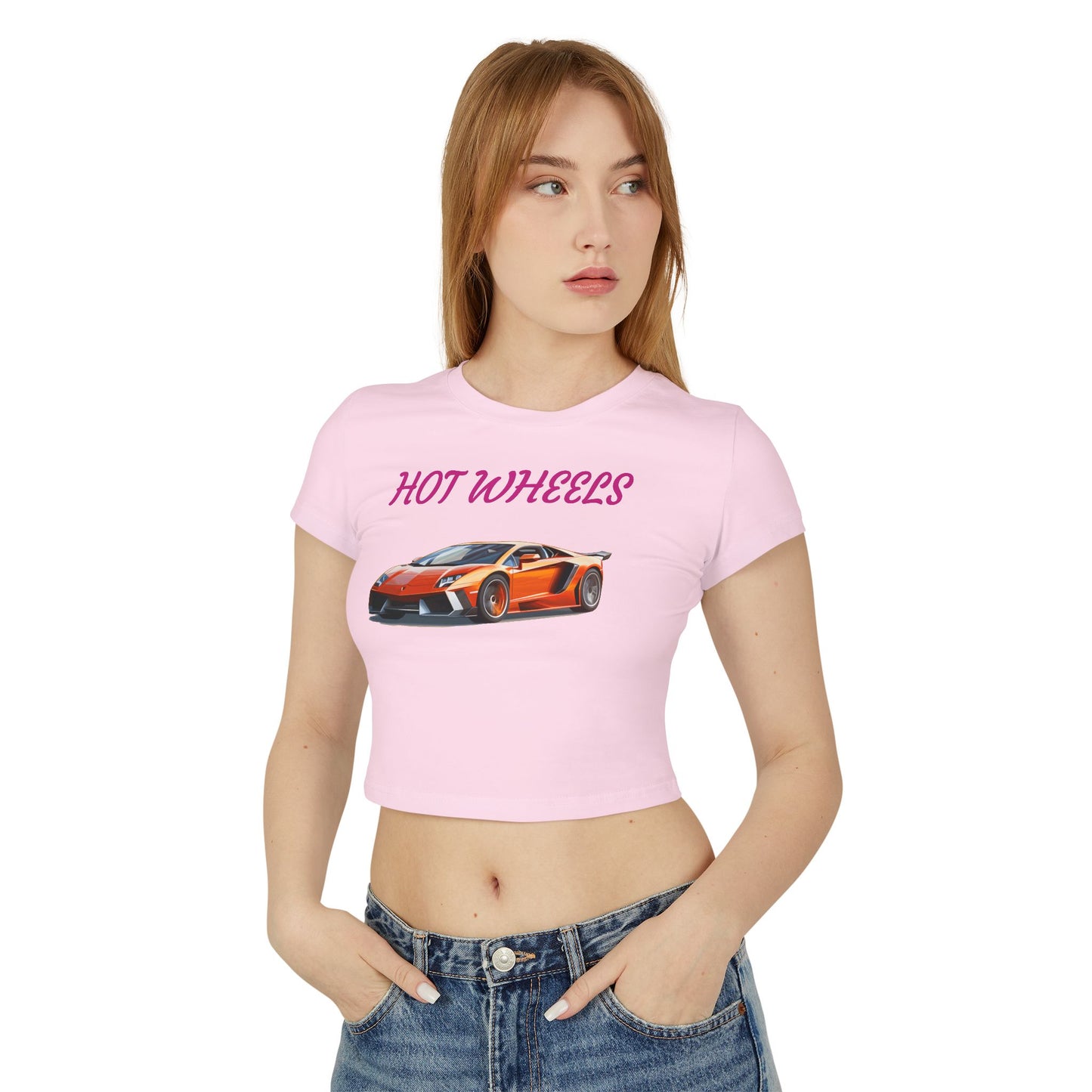 Princess Grace Hot Wheels Graphic Baby Tee for Car Enthusiasts