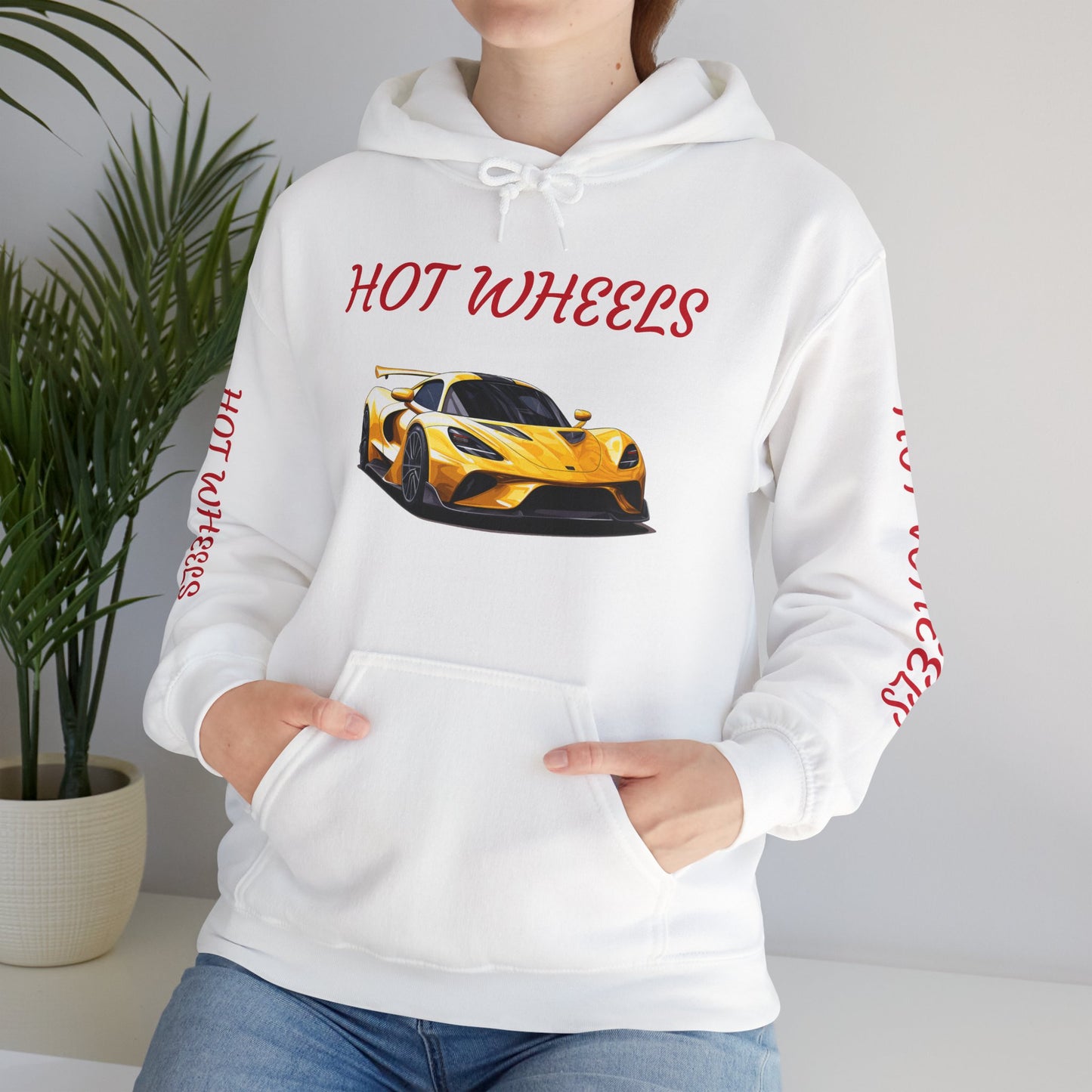 Princess Grace Hot Wheels Unisex Heavy Blend Hoodie Cool Car Graphic Sweatshirt for Car Enthusiasts