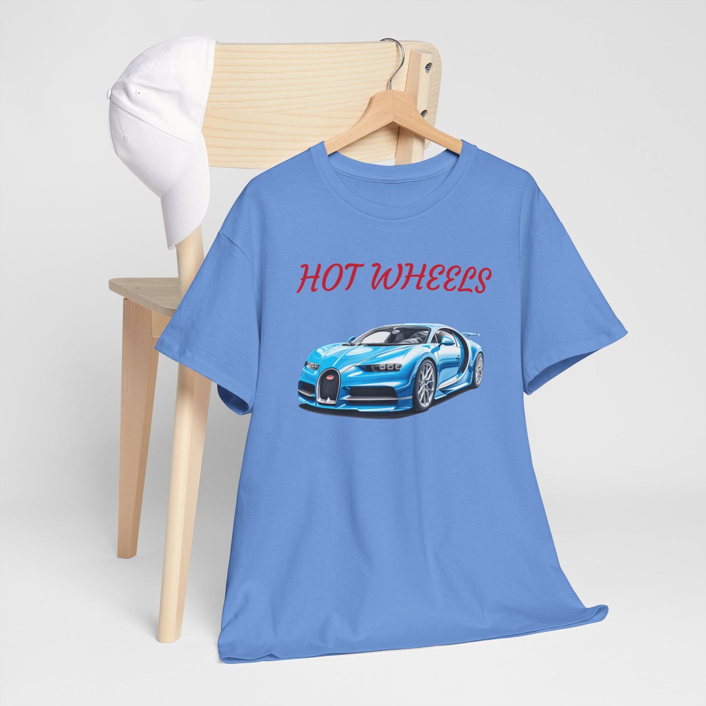 Princess Grace Cool Car Lover Unisex Heavy Cotton Tee Hot Wheels Graphic T-Shirt