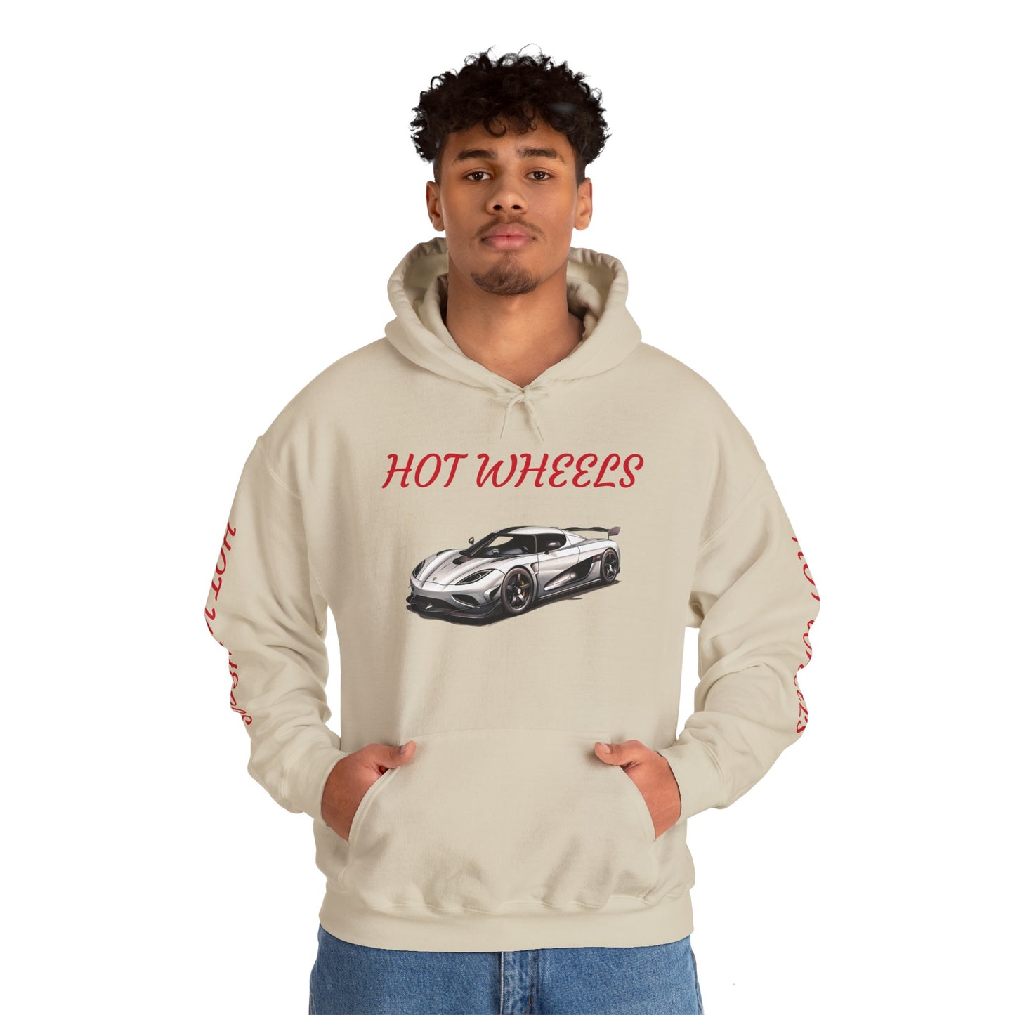 Princess Grace Hot Wheels Car Sweatshirt Unisex Heavy Blend Hoodie for Automotive Enthusiasts