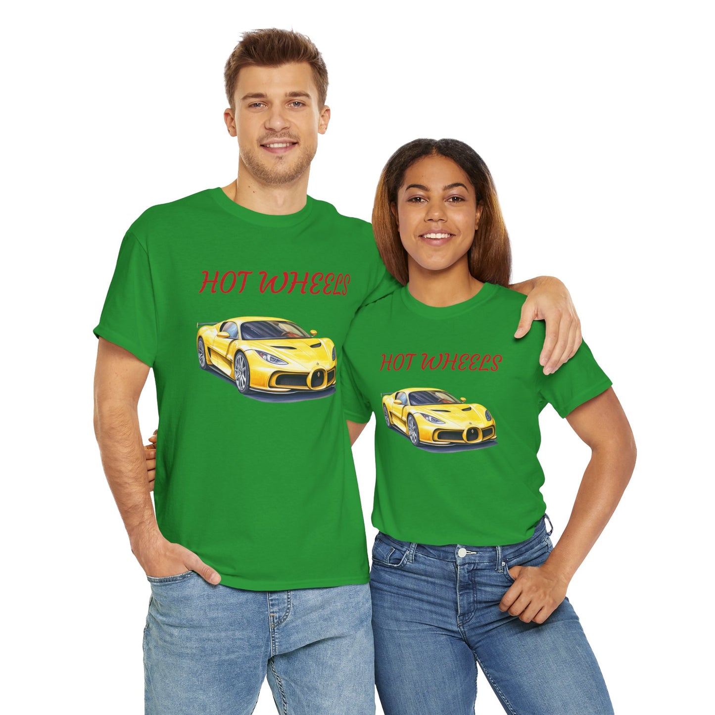 Princess Grace Hot Wheels Unisex Heavy Cotton Tee Perfect Gift for Car Enthusiasts