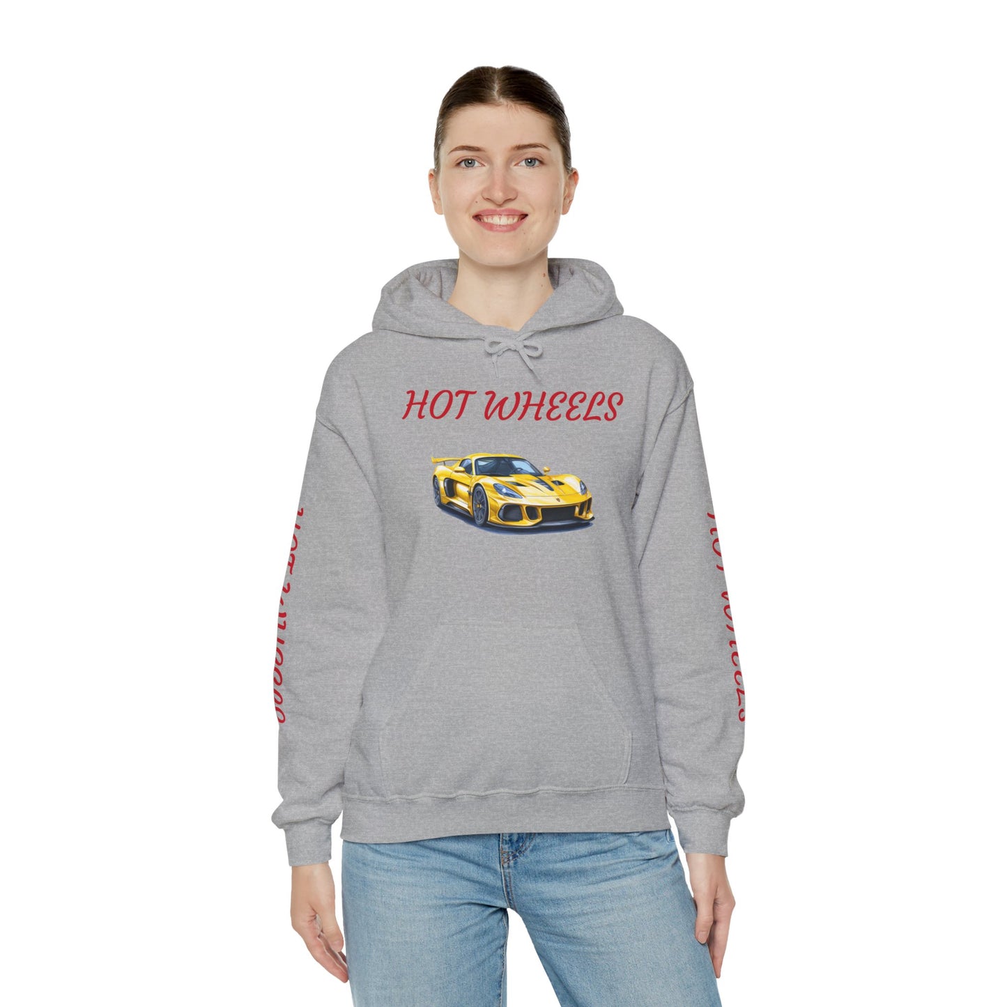 Princess Grace Hot Wheels Unisex Hoodie Cool Automotive Sweatshirt for Car Enthusiasts