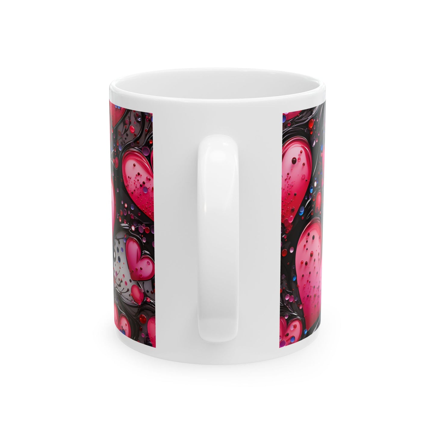 Princess Grace Heartfelt Love Ceramic Mug Perfect Gift for Valentine's Day & Romantic Moments