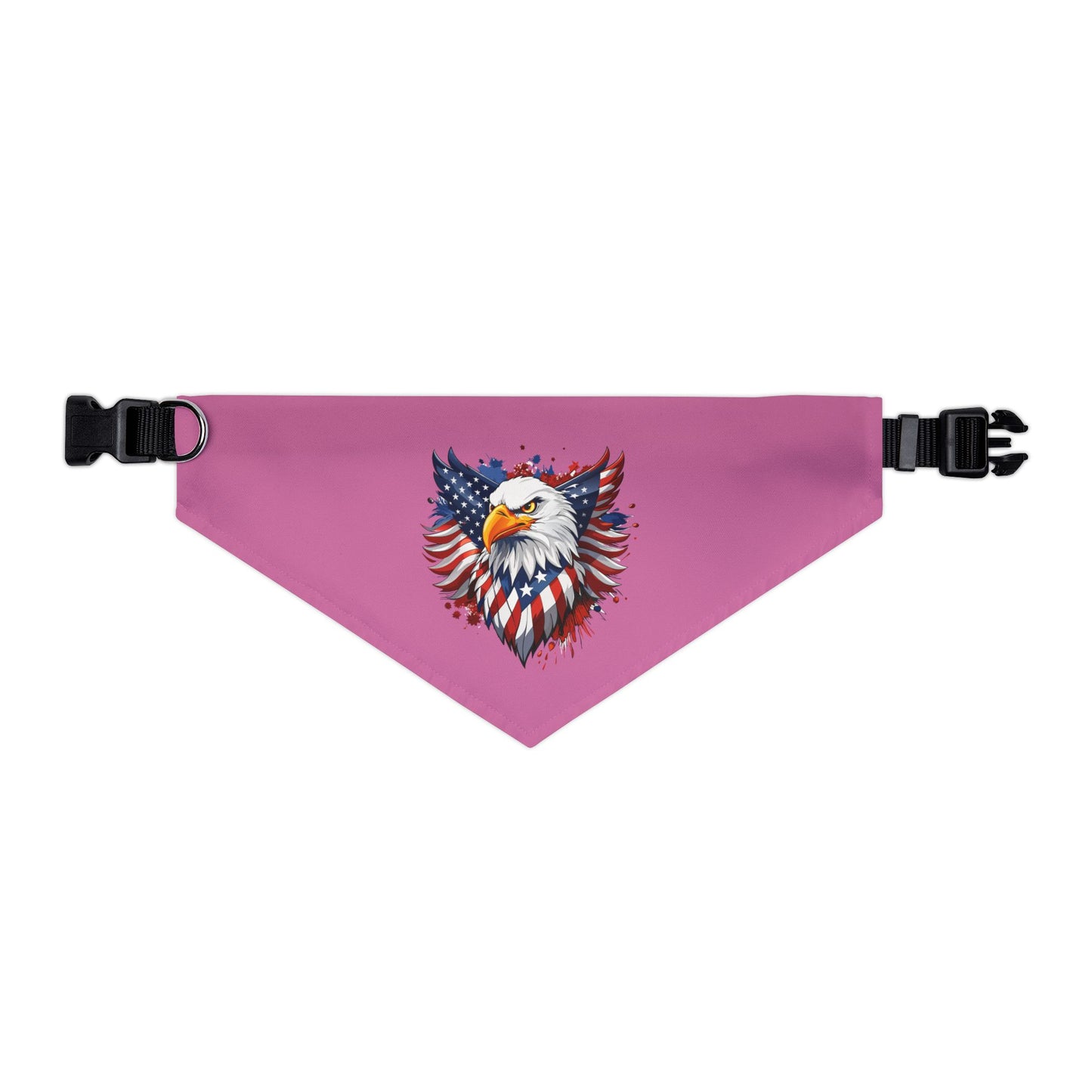 Princess Grace Patriotic Dog Bandana Eagle Design for Pet Lovers