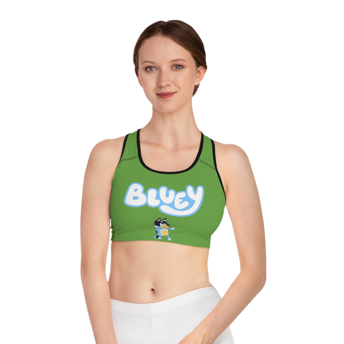 Princess Grace Bluey Sports Bra for Fun Activewear for Playtime and Sports