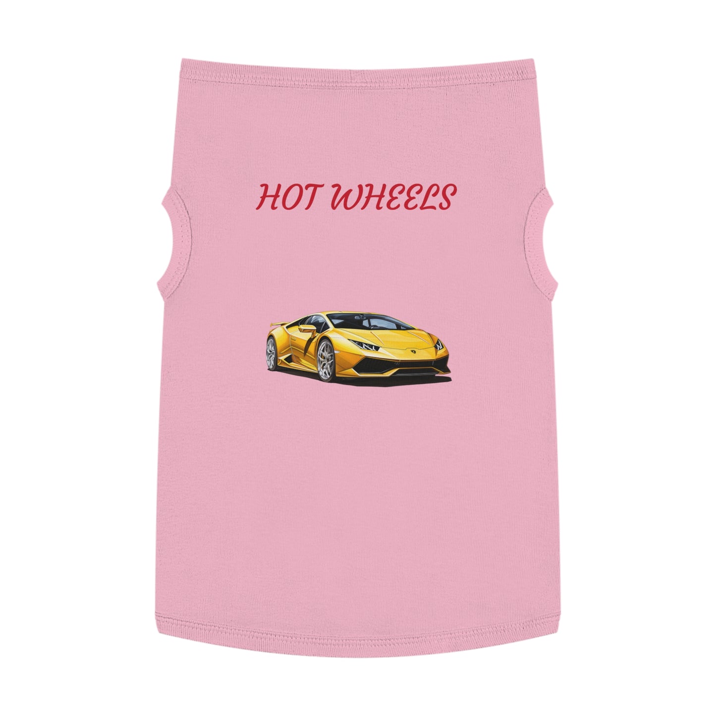 Princess Grace Hot Wheels Pet Tank Top Stylish Dog Shirt for Car Lovers