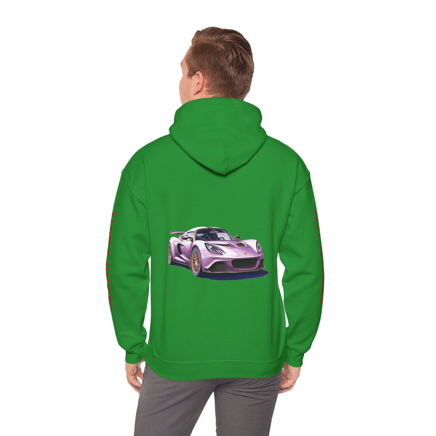 Princess Grace Retro Hot Wheels Unisex Hoodie Cool Car Graphic Sweatshirt
