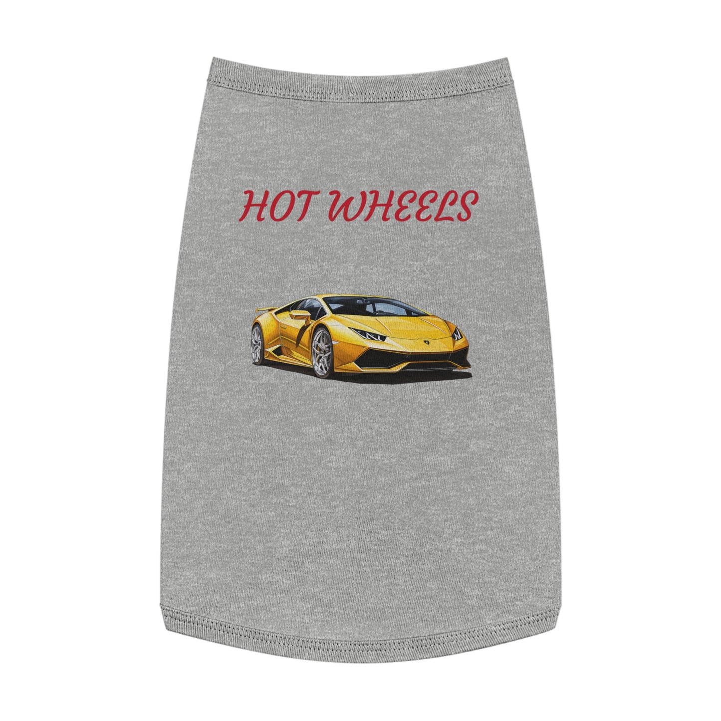 Princess Grace Hot Wheels Pet Tank Top Stylish Dog Shirt for Car Lovers