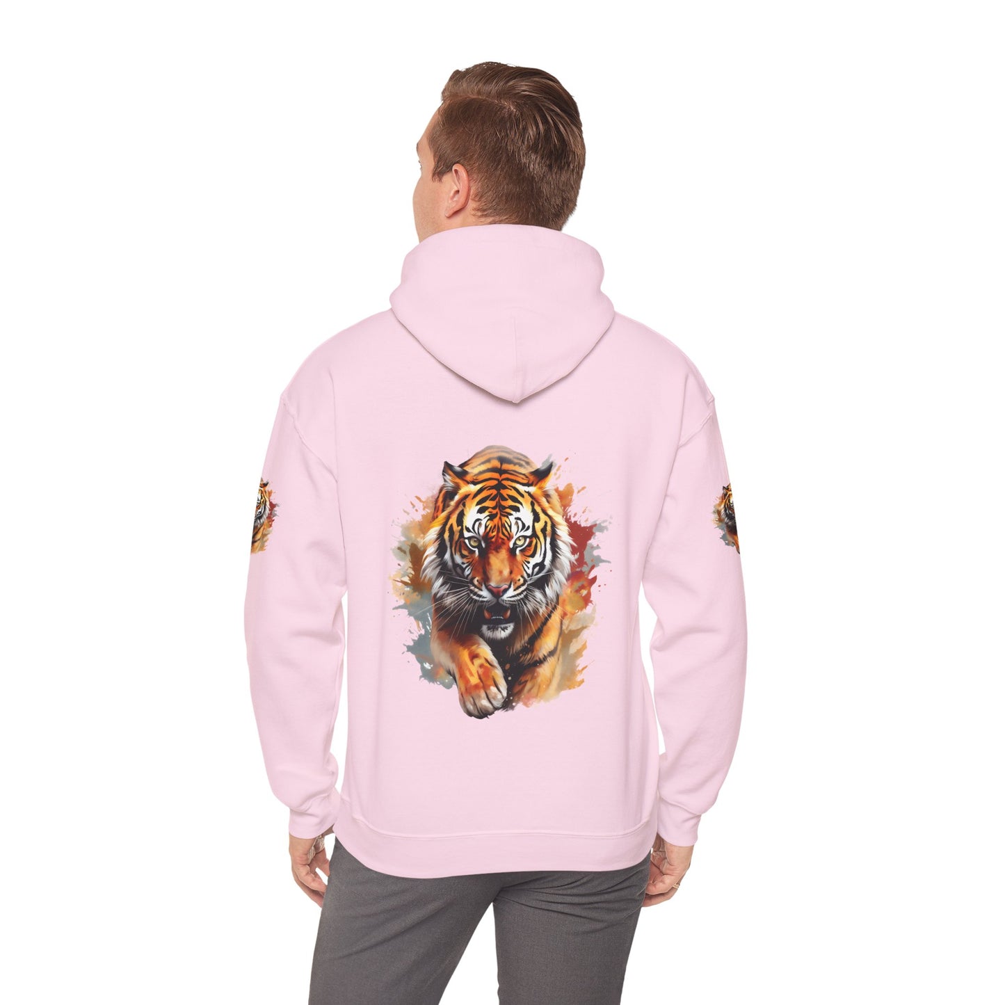 Princess Grace Fierce Tiger Graphic Unisex Heavy Blend Hoodie