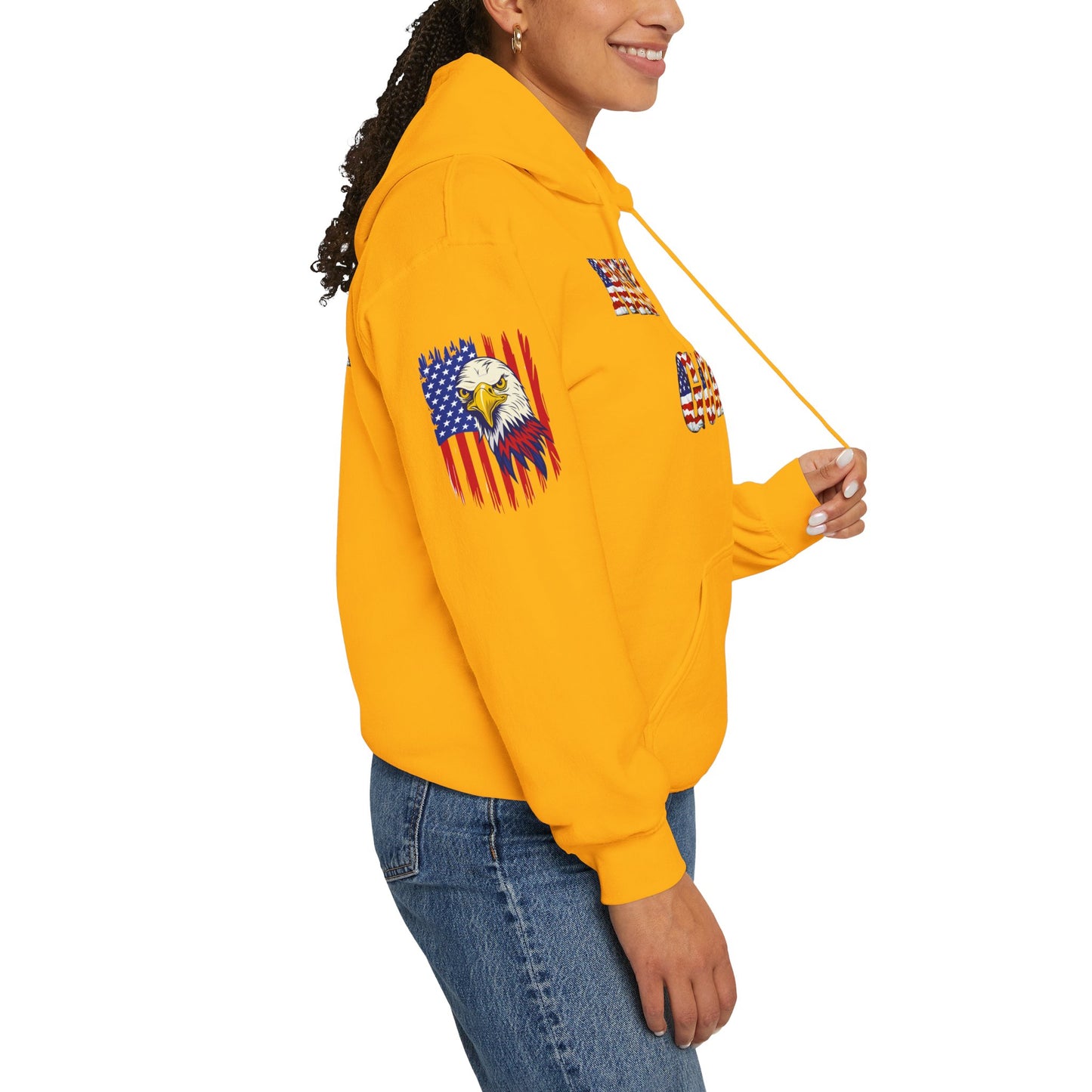 Princess Grace National Guard Patriotic Hoodie Unisex Heavy Blend Sweatshirt