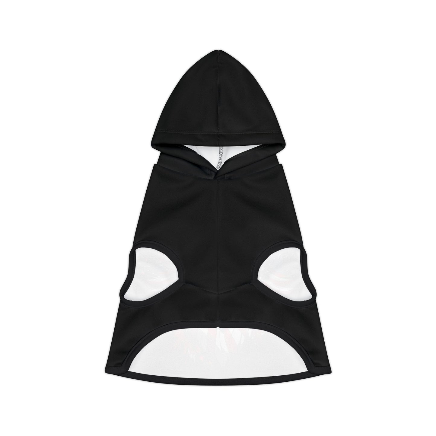 Princess Grace Patriotic Eagle Pet Hoodie Black Hooded Dog Sweater for Celebrations