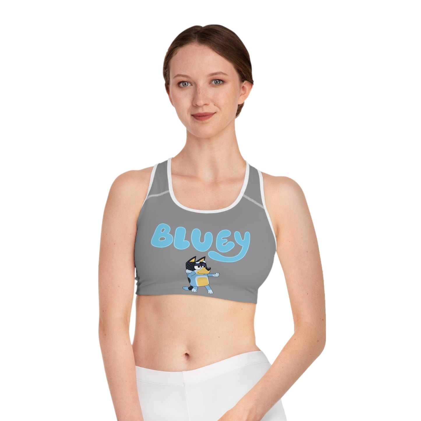 Princess Grace Bluey Sports Bra Fun Activewear for Playtime and Sports