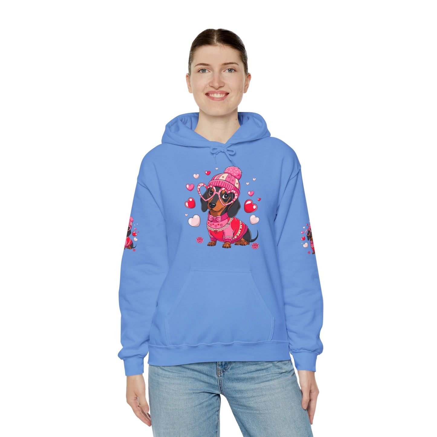 Princess Grace Cute Dachshund Love Sweatshirt for Dog Lovers