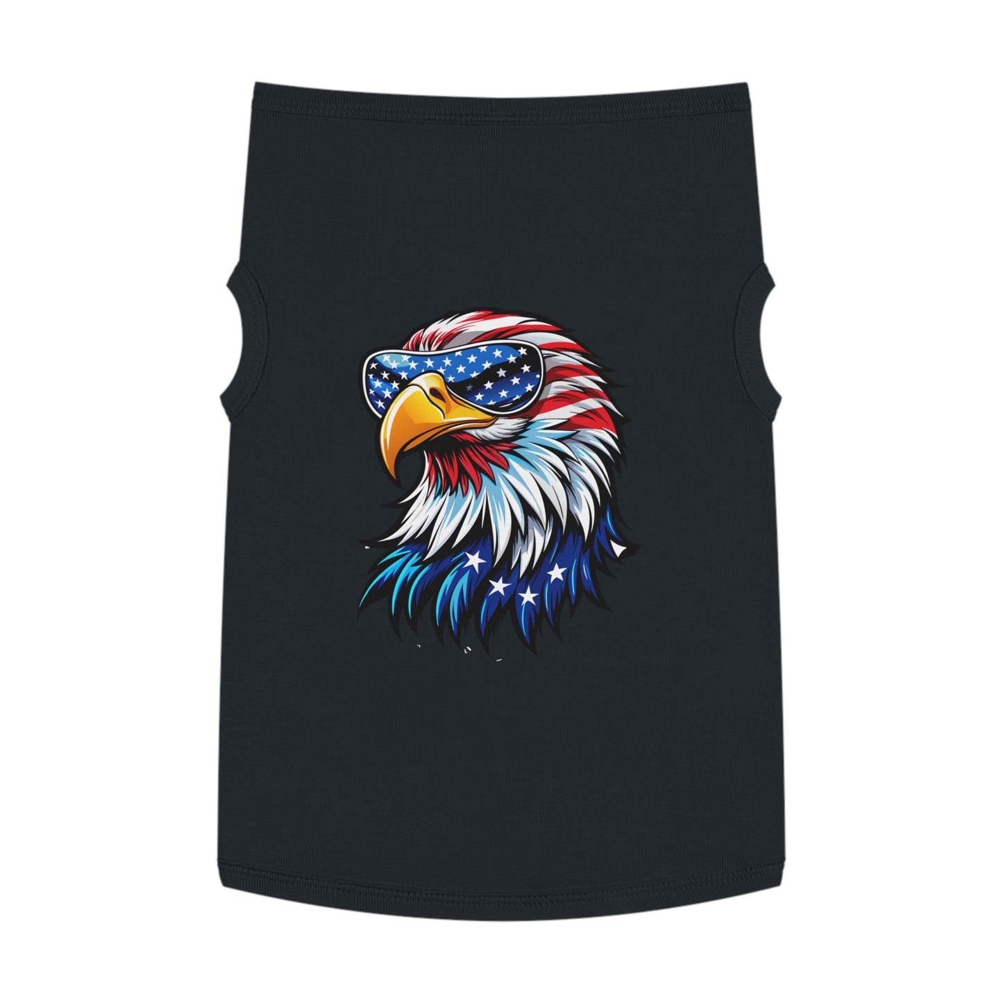 Princess Grace Patriotic Eagle Pet Tank Top USA Independence Day Dog Apparel