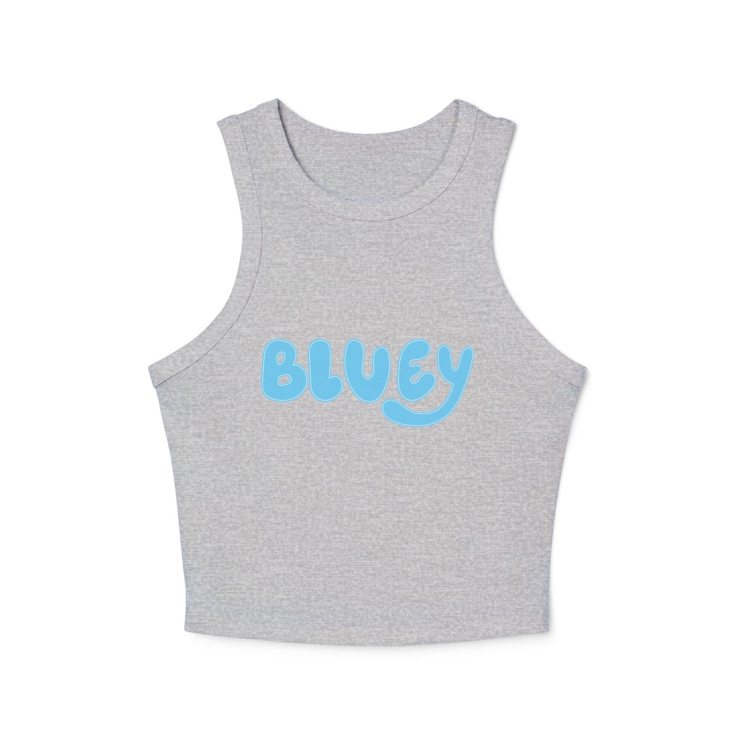 Princess Grace Cute Bluey Women's Micro Rib Racer Tank Top Summer Playwear