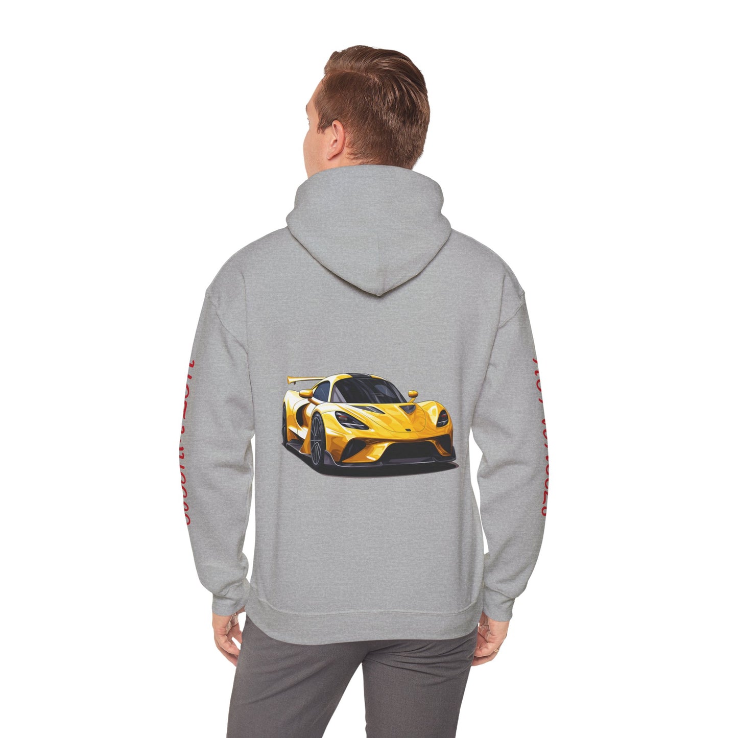 Princess Grace Hot Wheels Unisex Heavy Blend Hoodie Cool Car Graphic Sweatshirt for Car Enthusiasts
