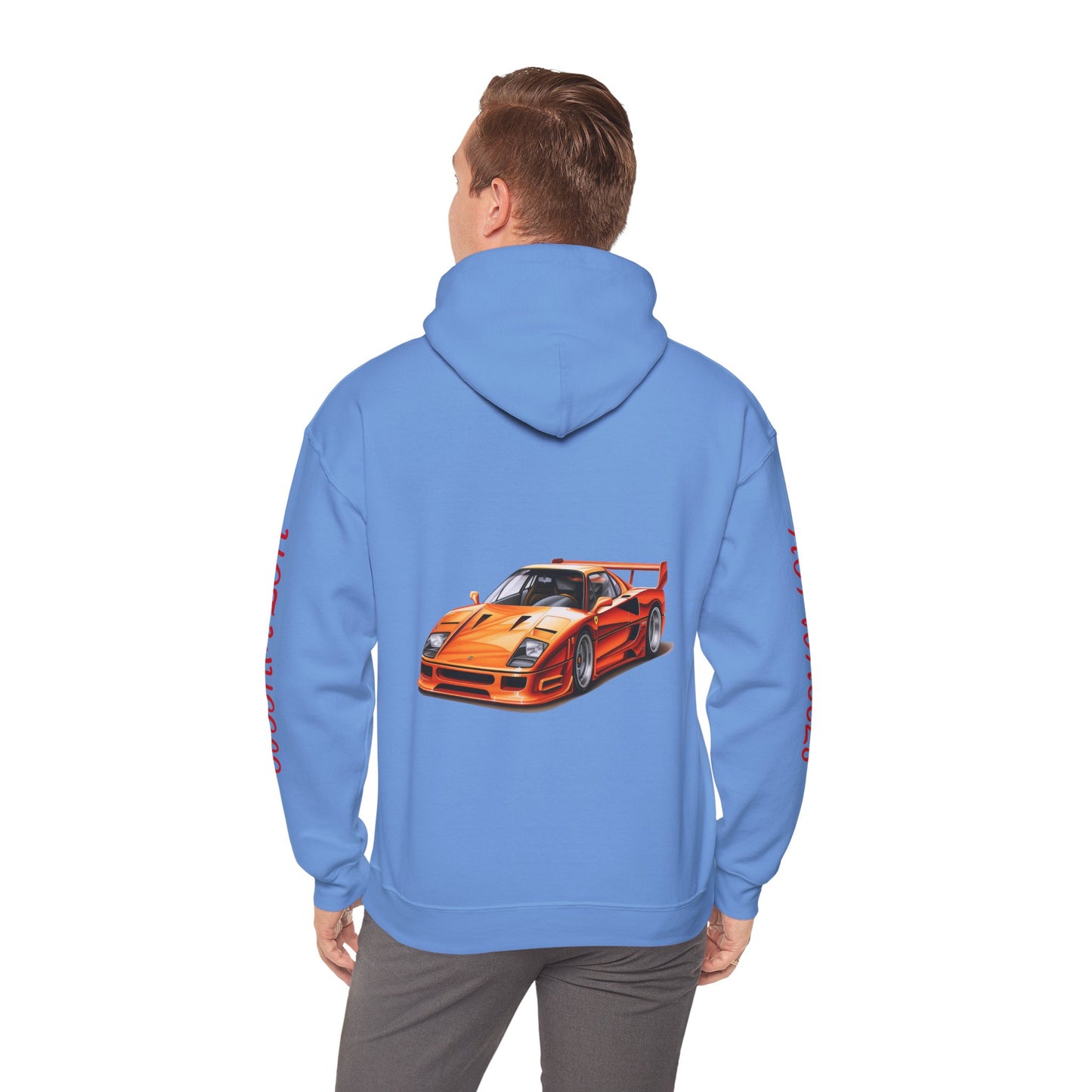 Princess Grace Hot Wheels Unisex Heavy Blend Hooded Sweatshirt Retro Racing Style