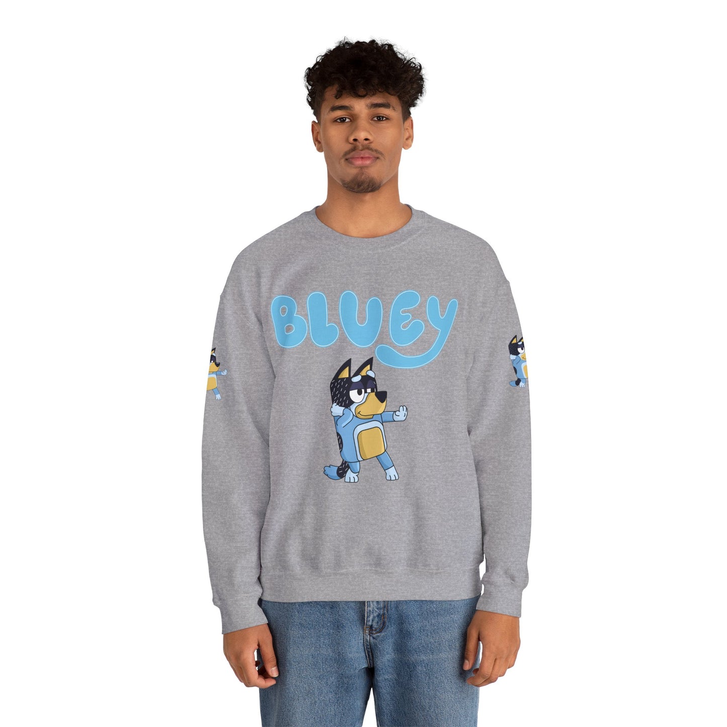 Princess Grace Bluey Character Unisex Crewneck Sweatshirt Cozy and Fun