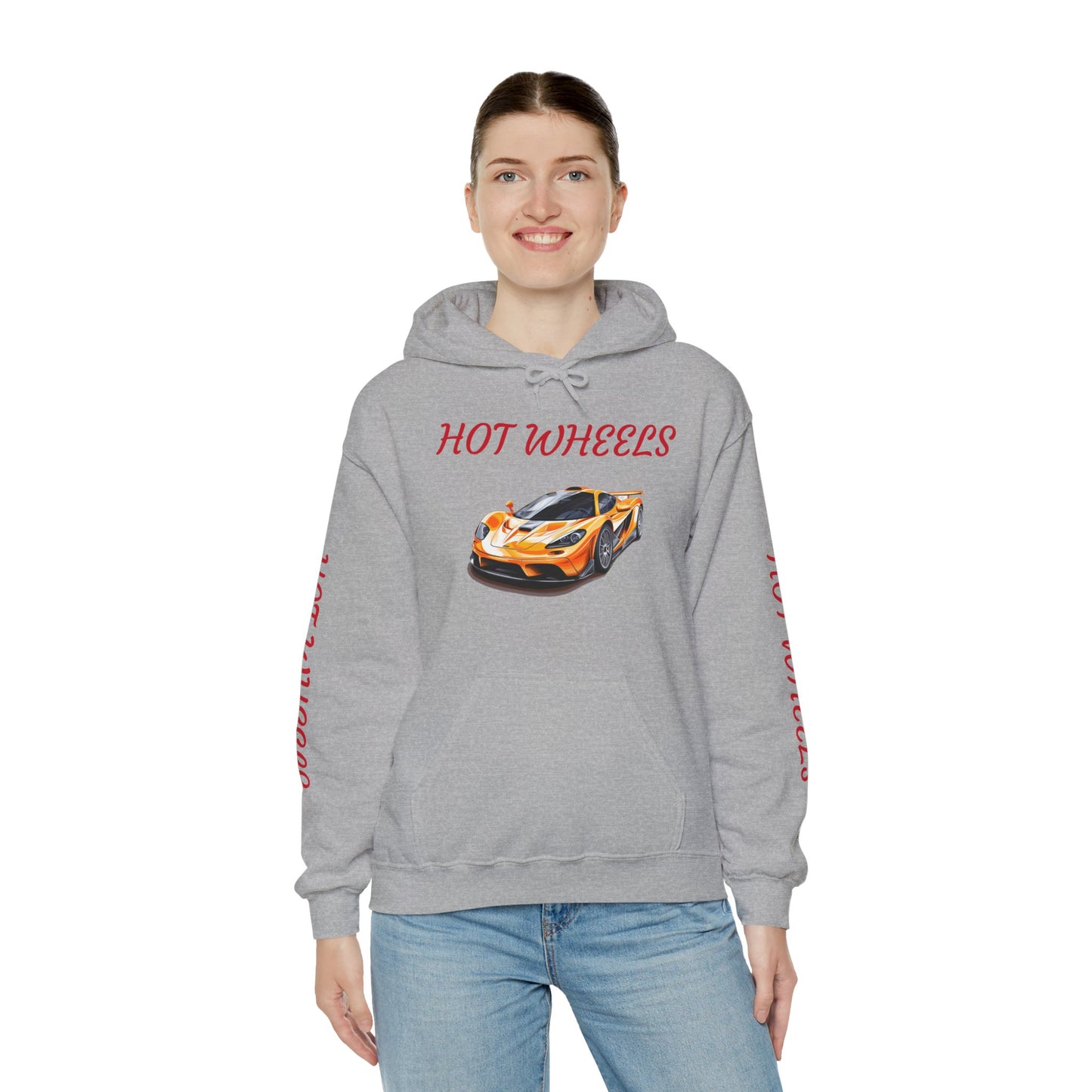 Princess Grace Hot Wheels Unisex Hoodie Graphic Sweatshirt for Car Enthusiasts