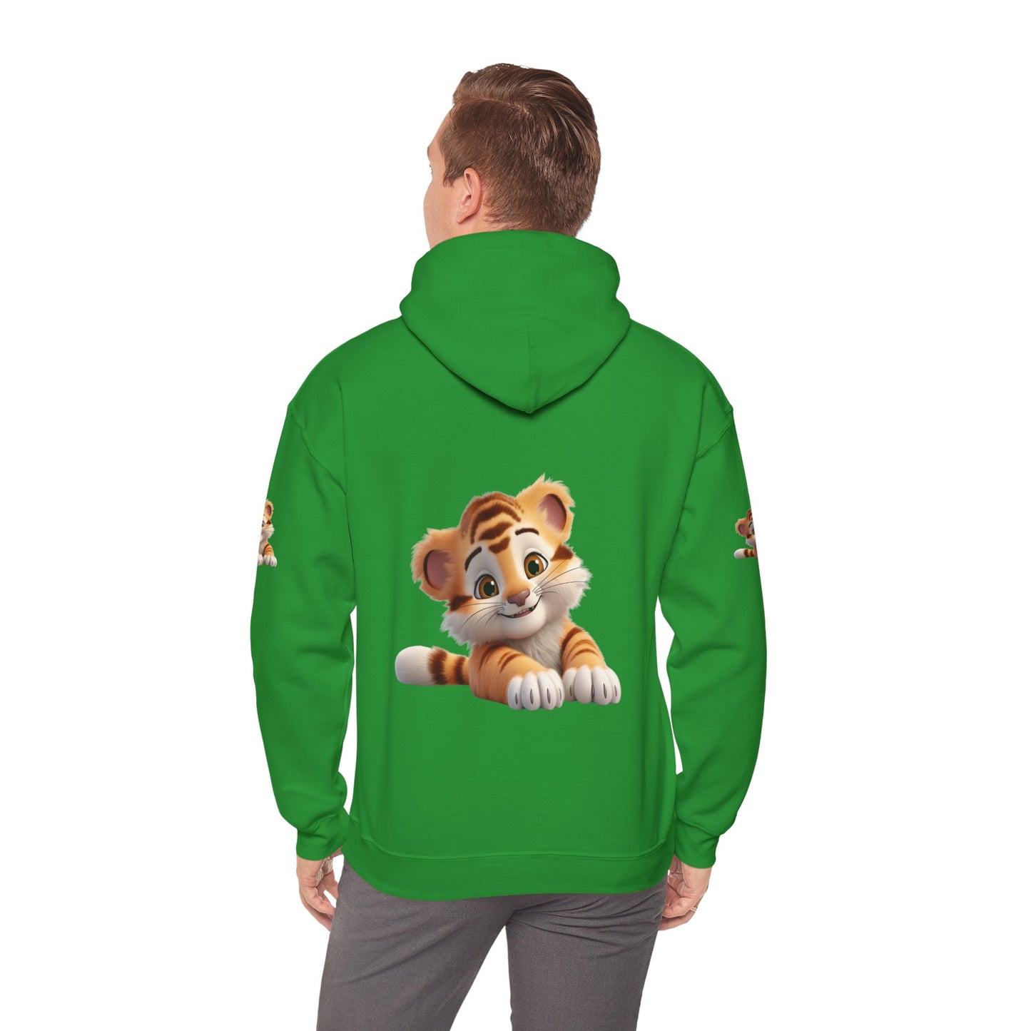 Princess Grace Survive Cute Tiger Survival Hooded Sweatshirt for Animal Lovers