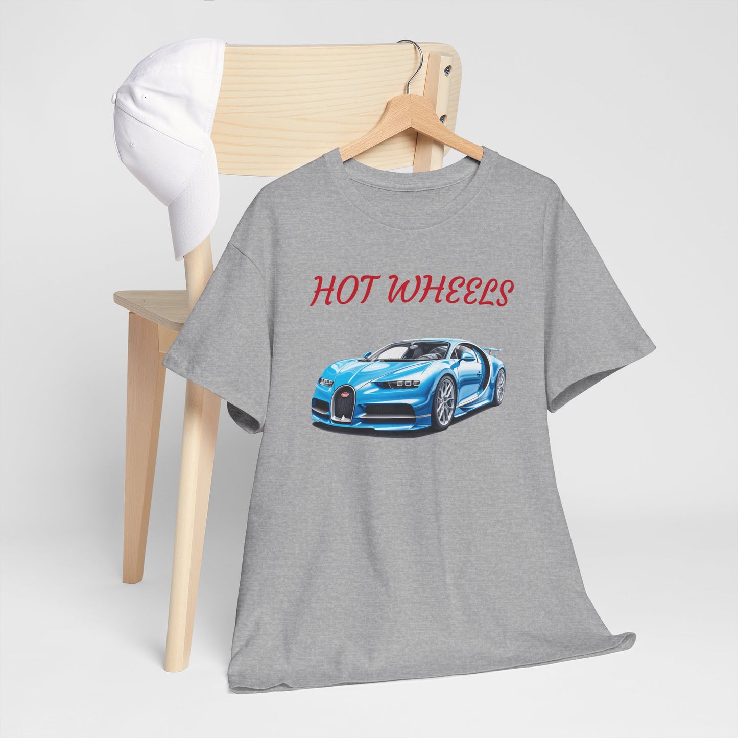 Princess Grace Cool Car Lover Unisex Heavy Cotton Tee Hot Wheels Graphic T-Shirt
