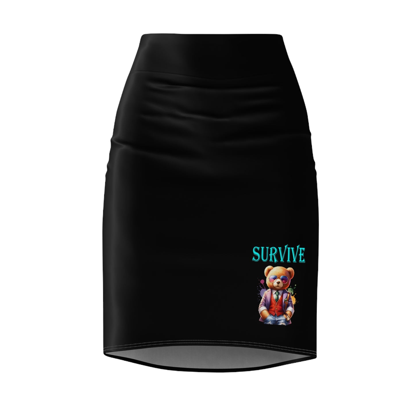 Princess Grace Survive Women's Pencil Skirt - Trendy Fashion for Bold Women