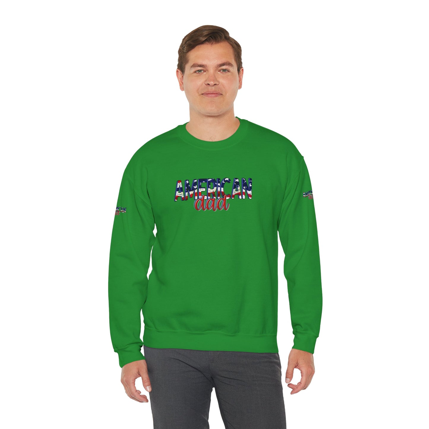 Princess Grace American Dad Unisex Crewneck Sweatshirt Patriotic Gift for Father's Day