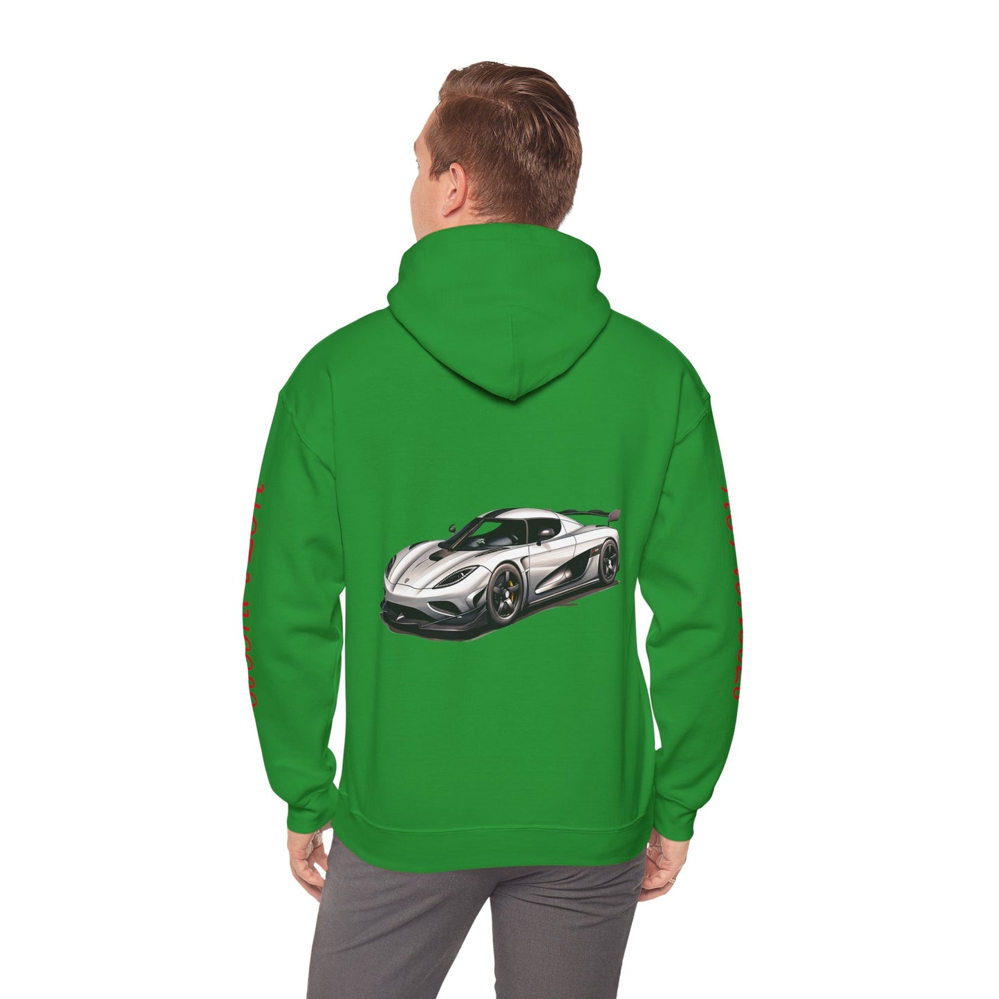 Princess Grace Hot Wheels Car Sweatshirt Unisex Heavy Blend Hoodie for Automotive Enthusiasts