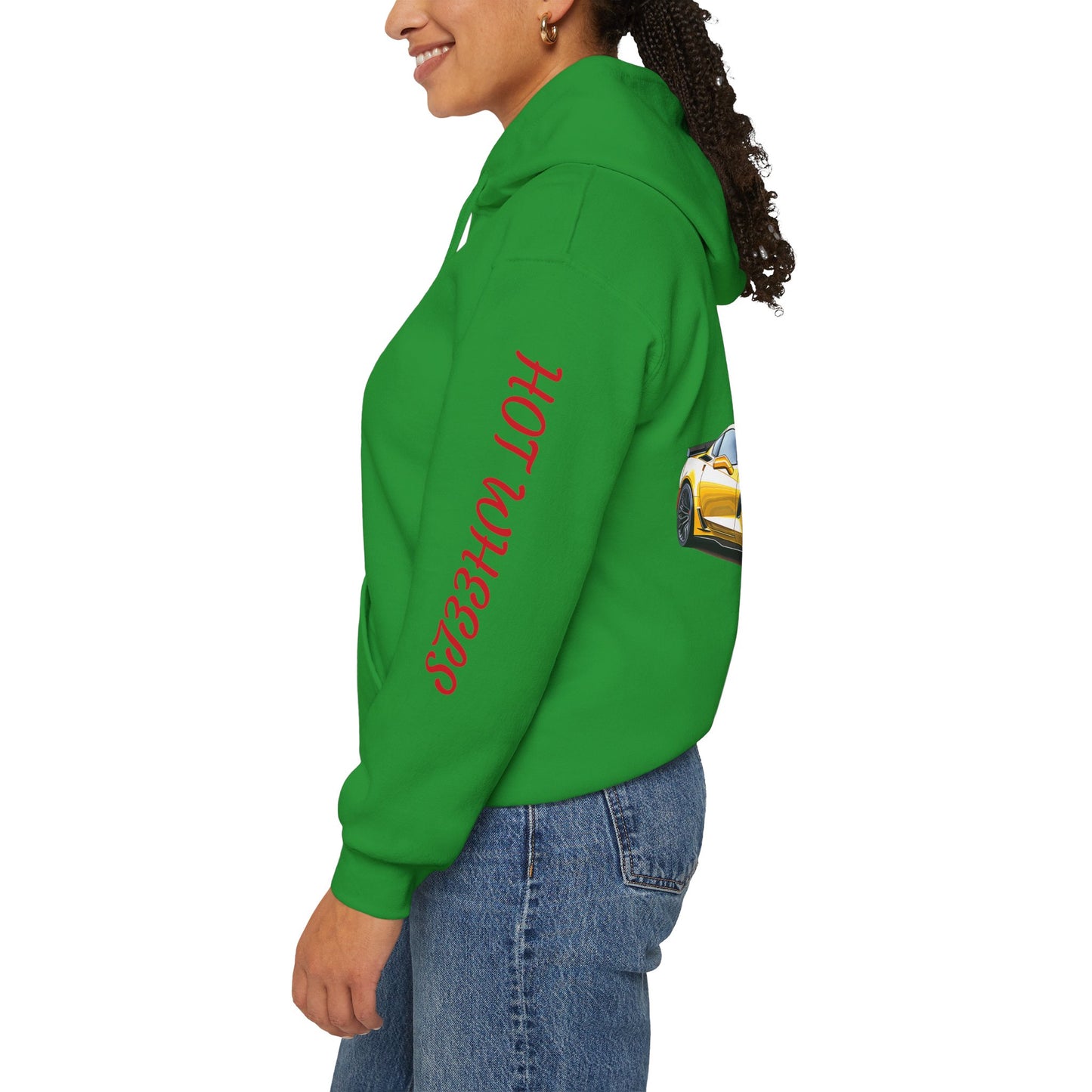 Princess Grace Hot Wheels Unisex Hoodie Retro Car Style Sweatshirt for Car Enthusiasts