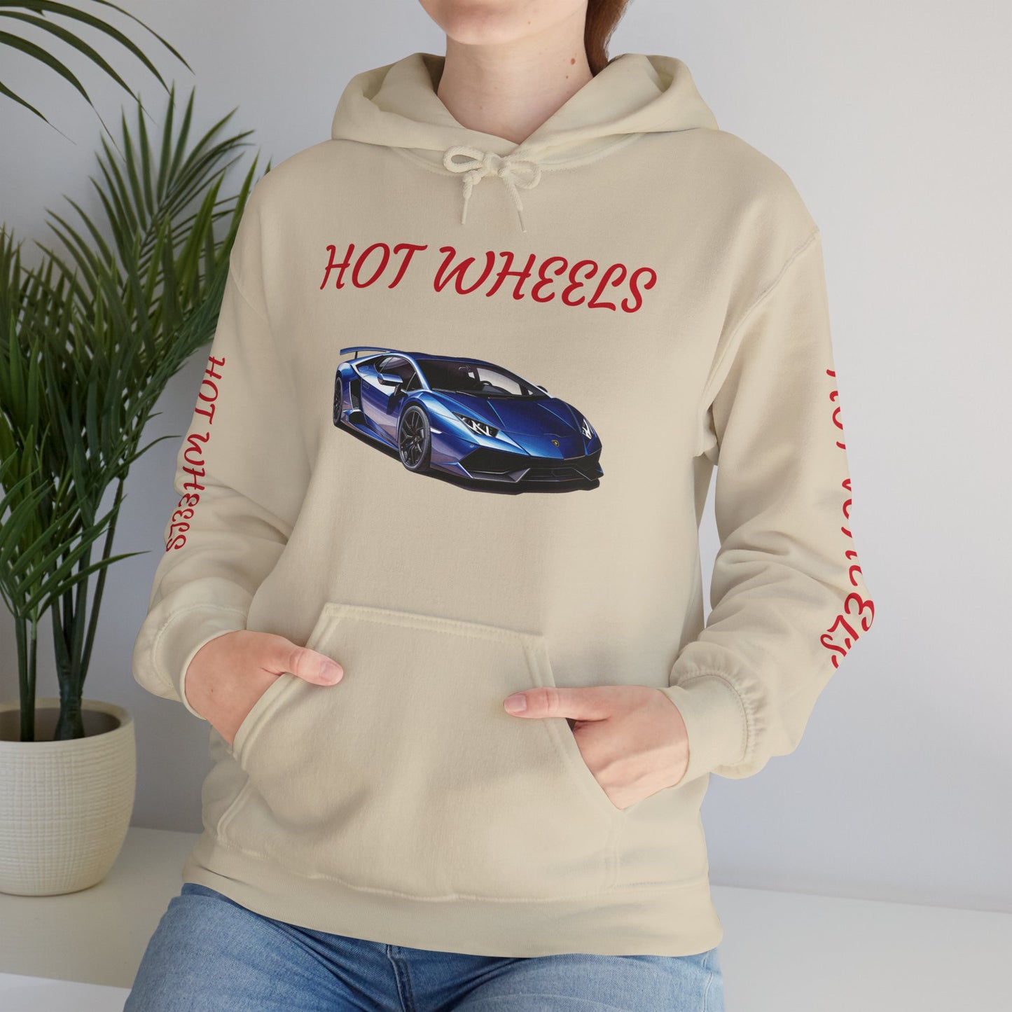 Princess Grace Hot Wheels Unisex Heavy Blend Hoodie Cool Car Graphic Sweatshirt for Auto Enthusiasts