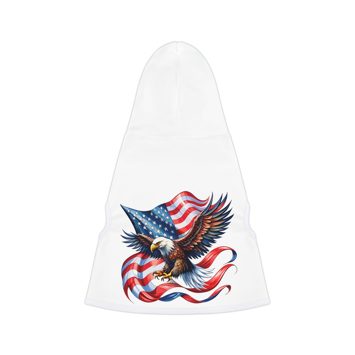 Princess Grace Patriotic Eagle Pet Hoodie Independence Day Must Have for Dog Lovers