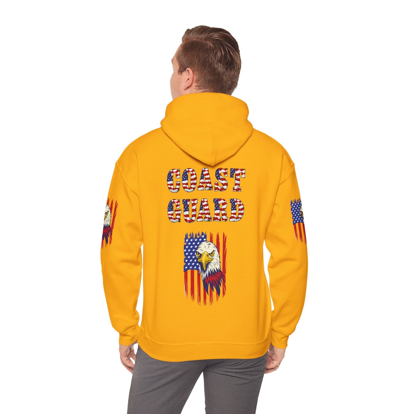 Princess Grace Patriotic Coast Guard Sweatshirt Unisex Heavy Blend Hoodie