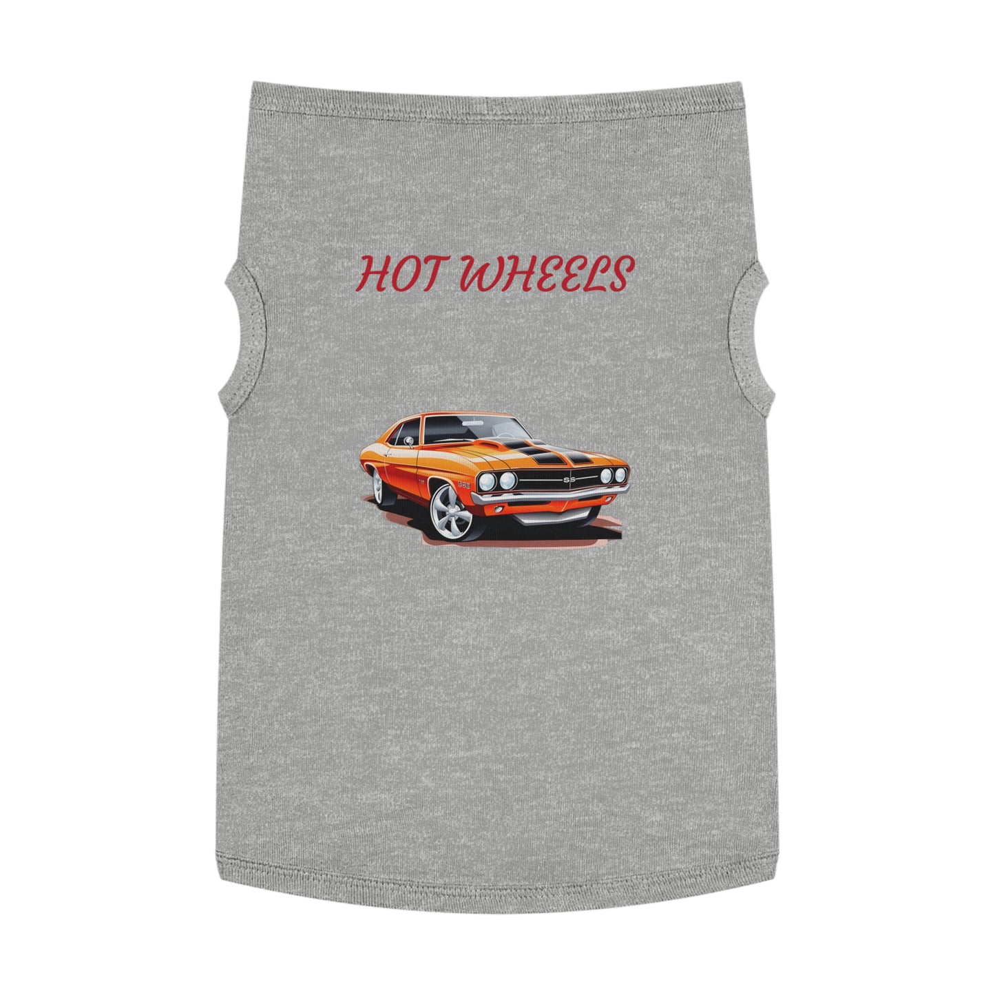 Princess Grace Hot Wheels Pet Tank Top Fun Racing Style for Dog Lovers