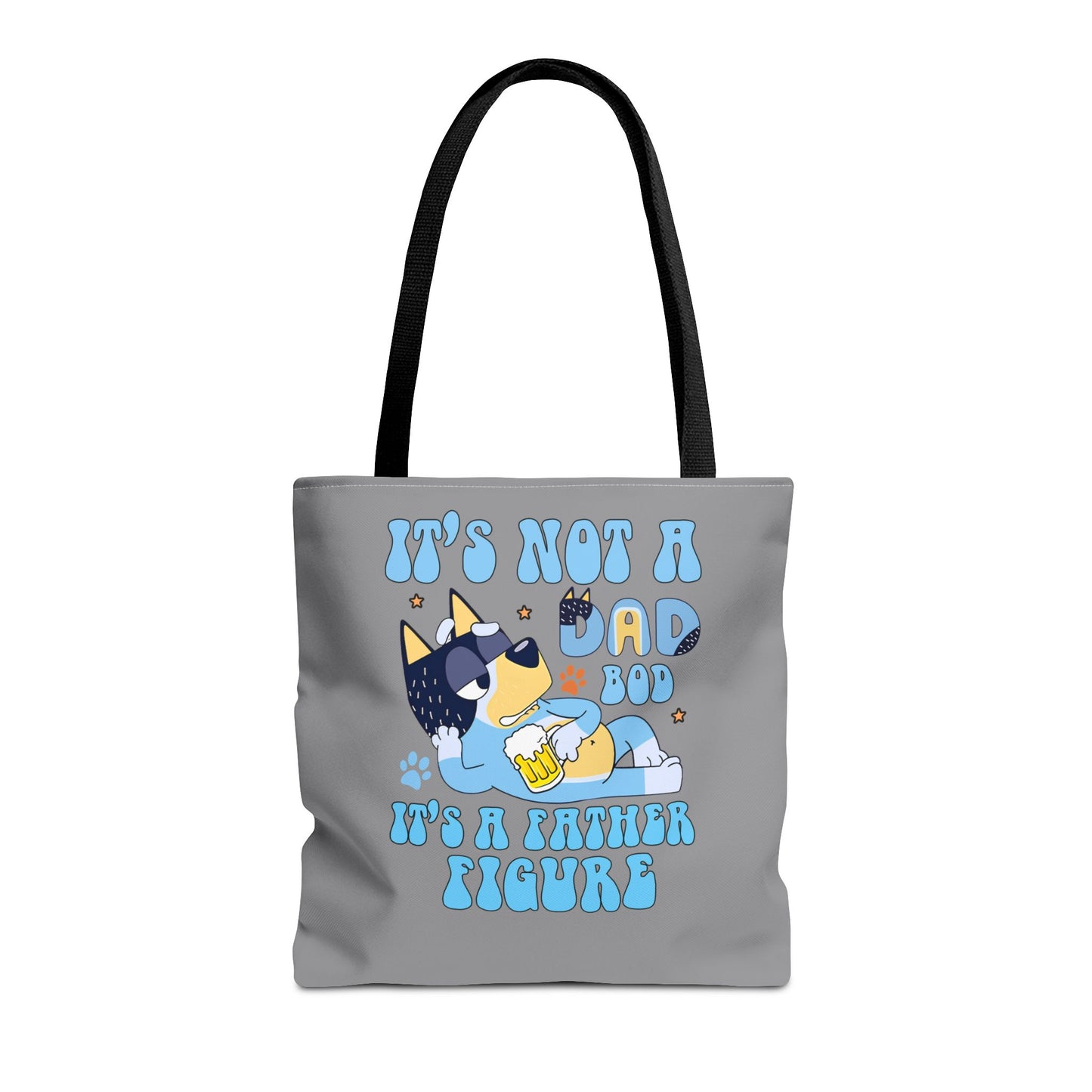 Princess Grace Funny Dog Dad Tote Bag Perfect Gift for Father's Day